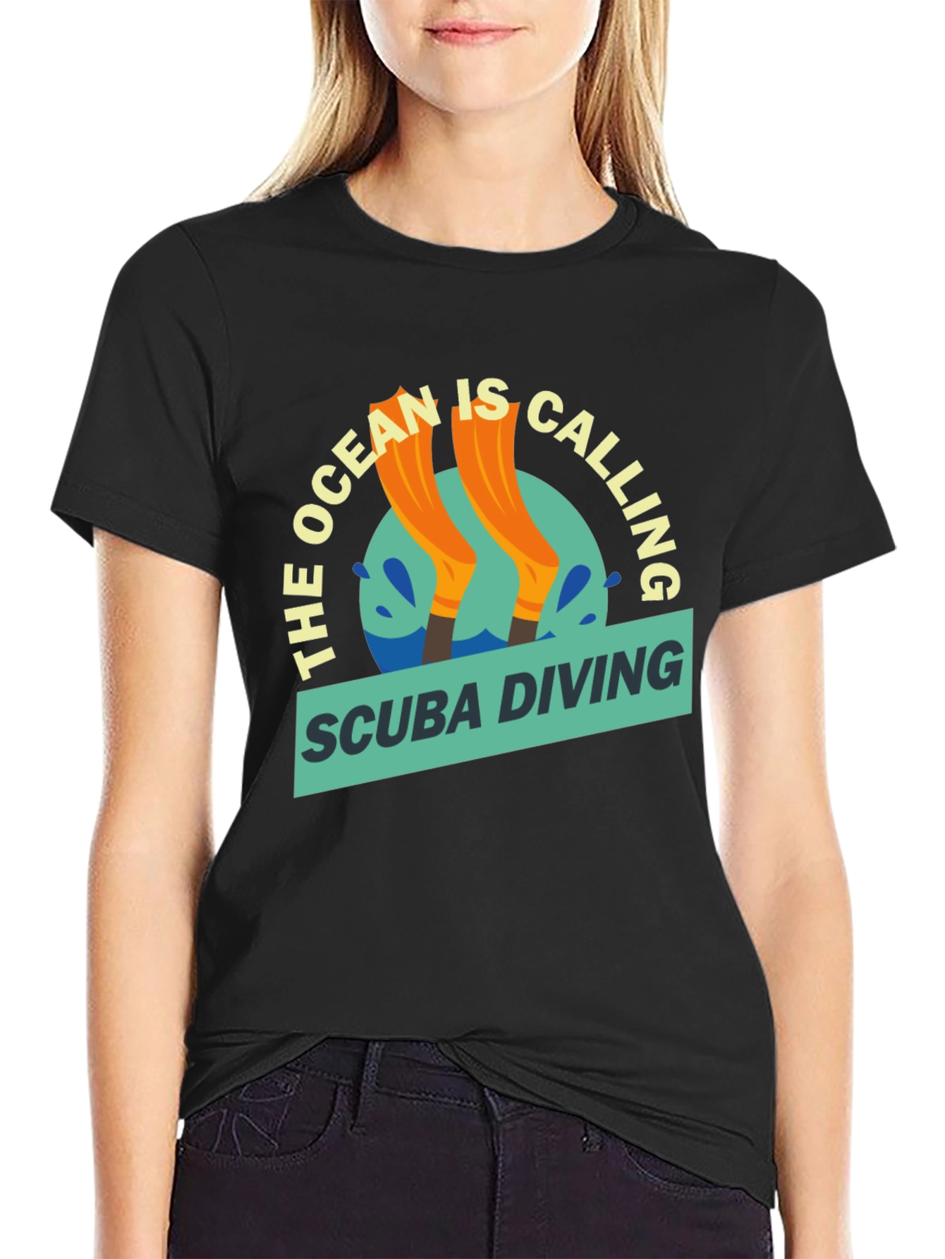 Scuba Diving Graphic Tee - Ocean Lover T-Shirt