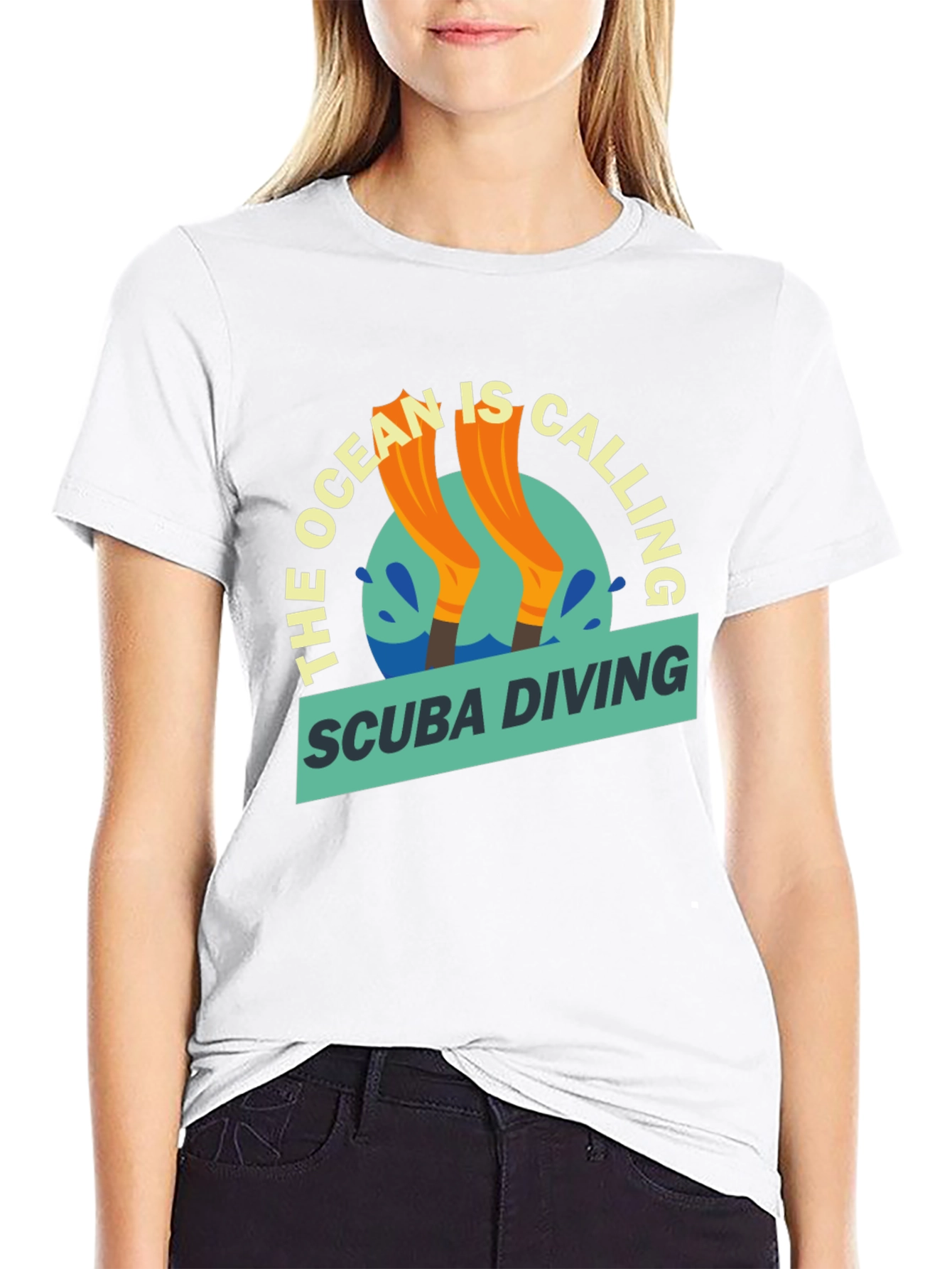 Scuba Diving Graphic Tee - Ocean Lover T-Shirt