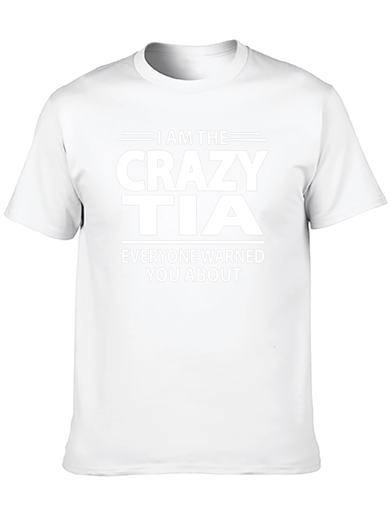 Crazy Tia T-Shirt - Fun Novelty Gift