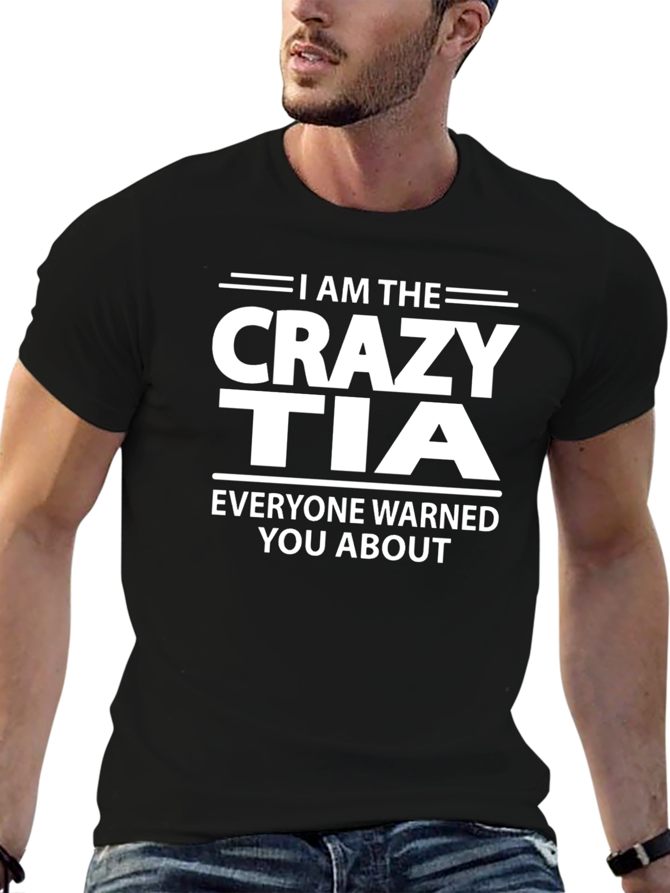 Crazy Tia T-Shirt - Fun Novelty Gift