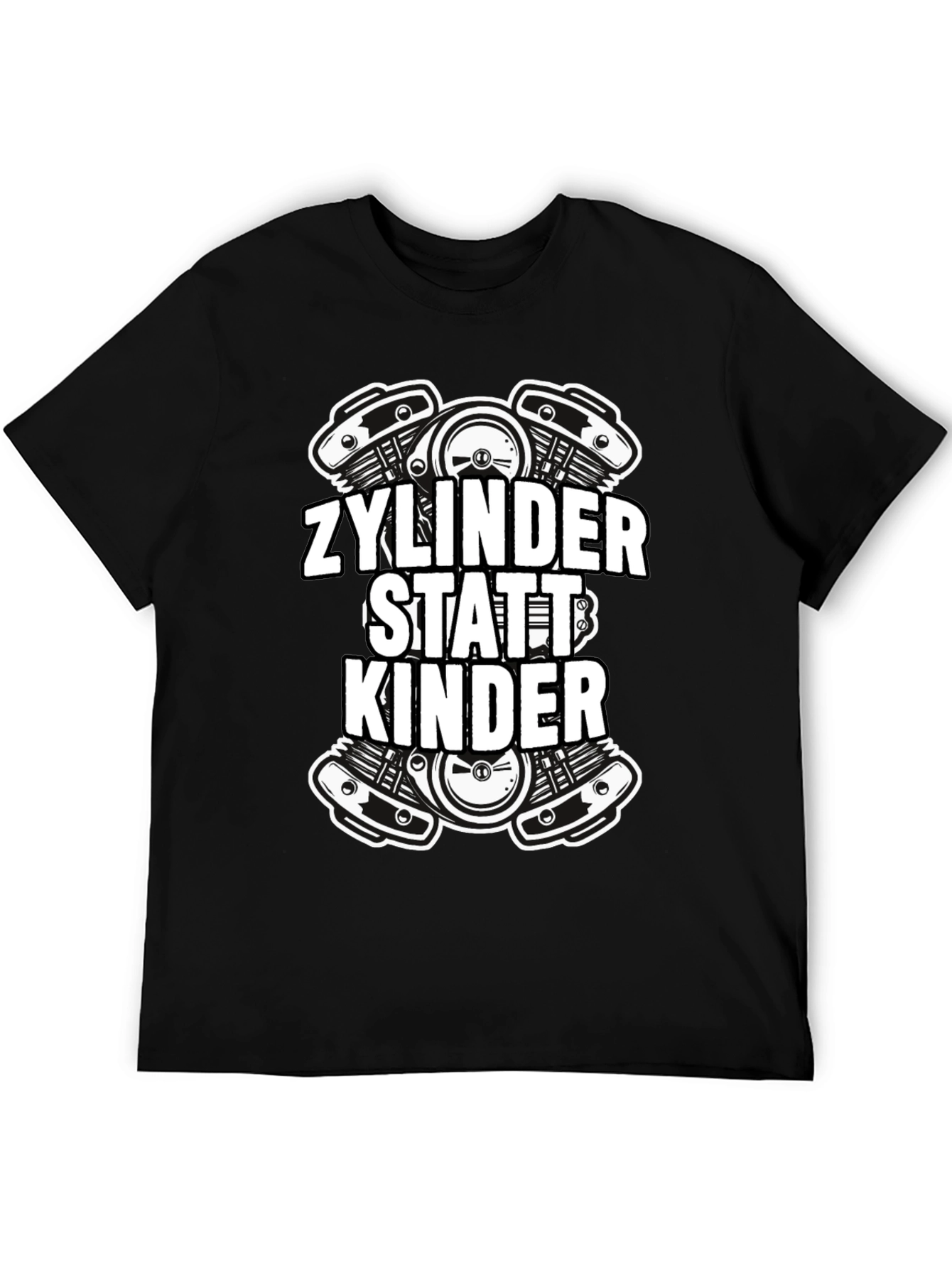 Zylinder Statt Kinder Graphic Tee
