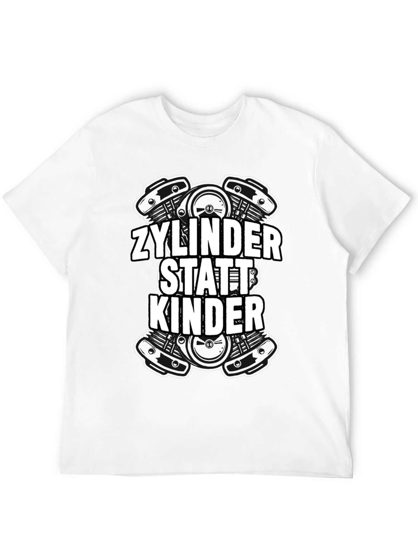 Zylinder Statt Kinder Graphic Tee