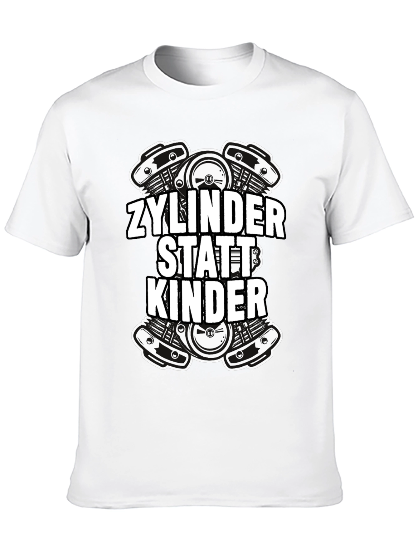 Zylinder Statt Kinder Graphic Tee