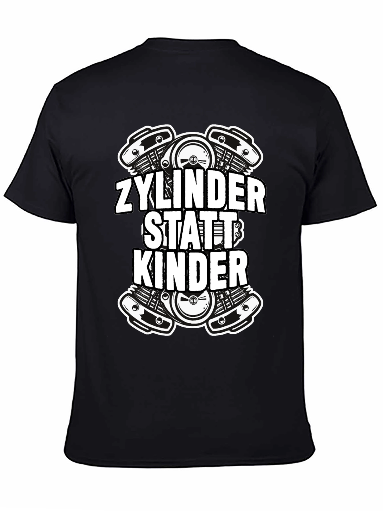 Zylinder Statt Kinder Graphic Tee