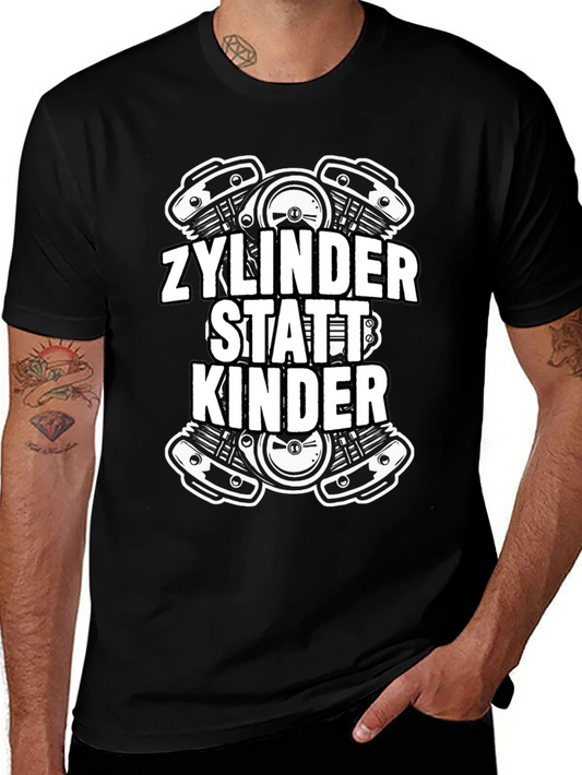 Zylinder Statt Kinder Graphic Tee