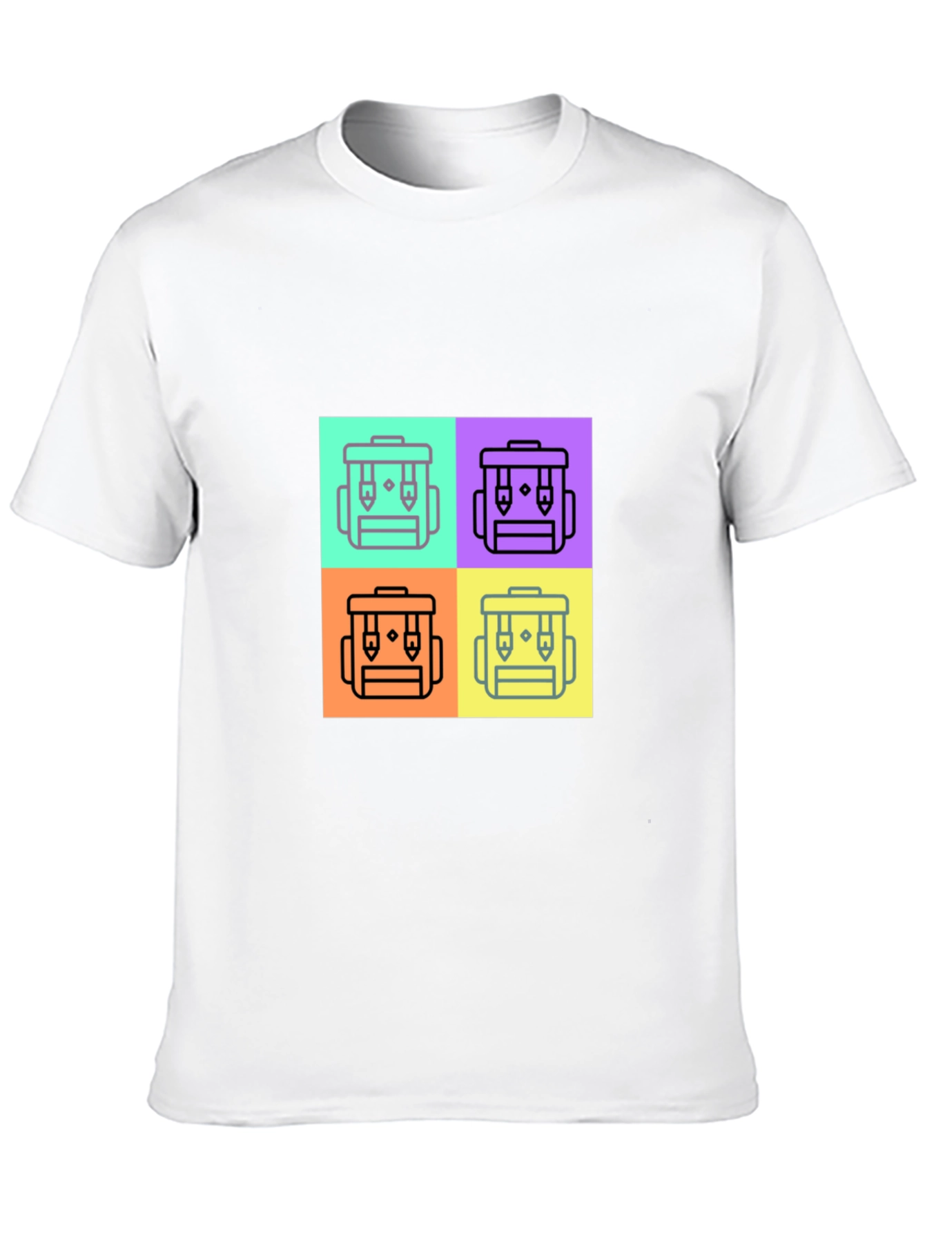 Funky Backpack Icon T-Shirt