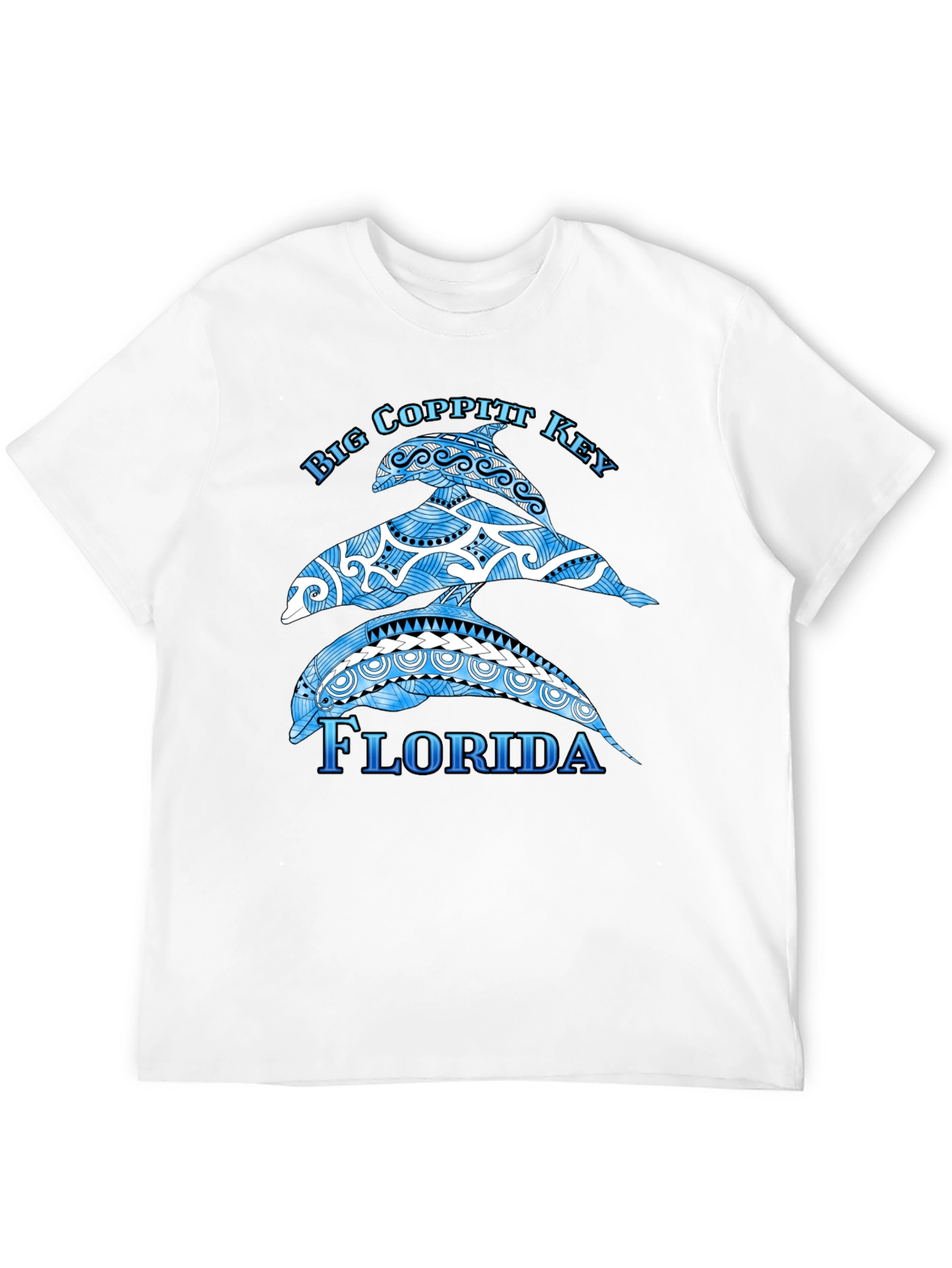 Big Coppitt Key Florida Dolphin T-Shirt