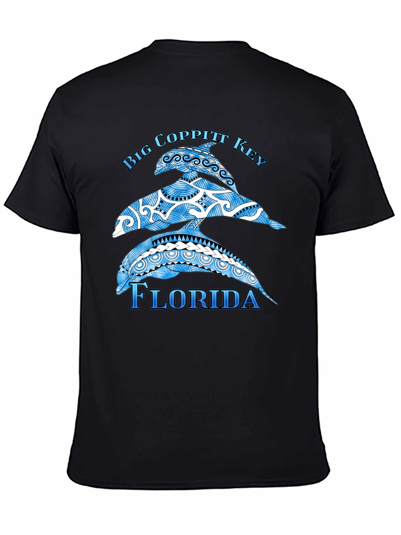 Big Coppitt Key Florida Dolphin T-Shirt