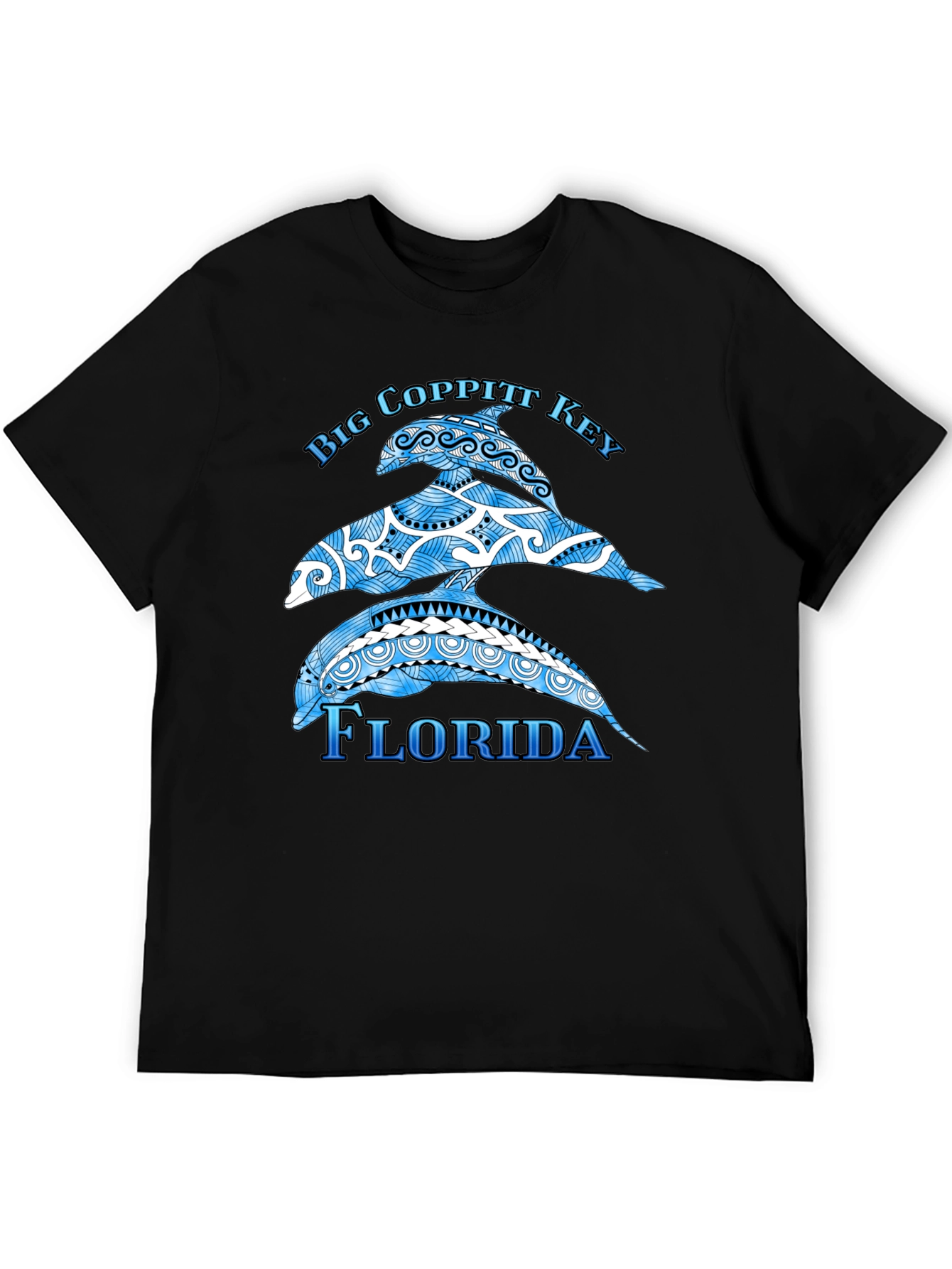 Big Coppitt Key Florida Dolphin T-Shirt