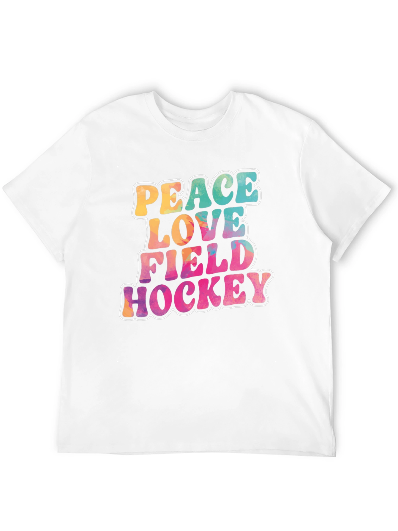 Peace Love Field Hockey T-Shirt