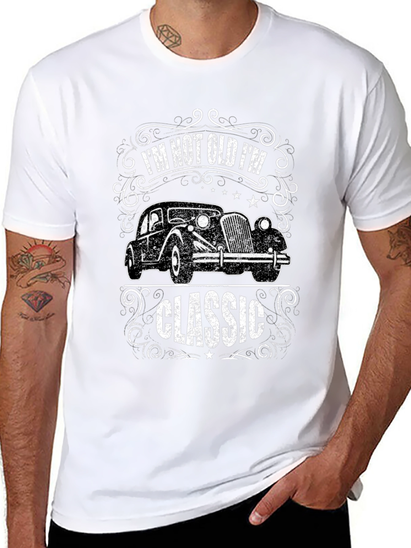 Classic Car T-Shirt - Im Not Old Im Classic