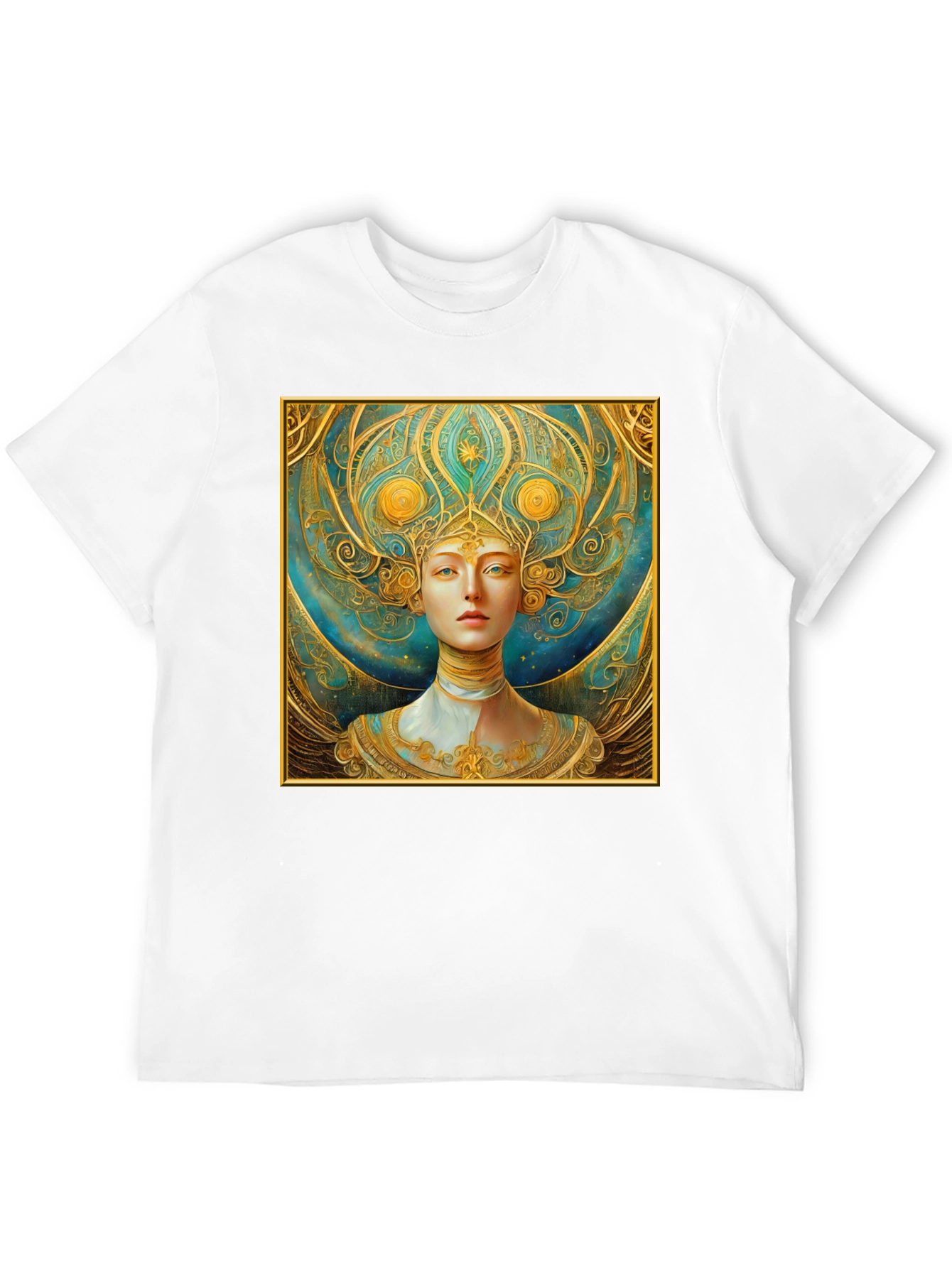 Art Nouveau Woman T-Shirt