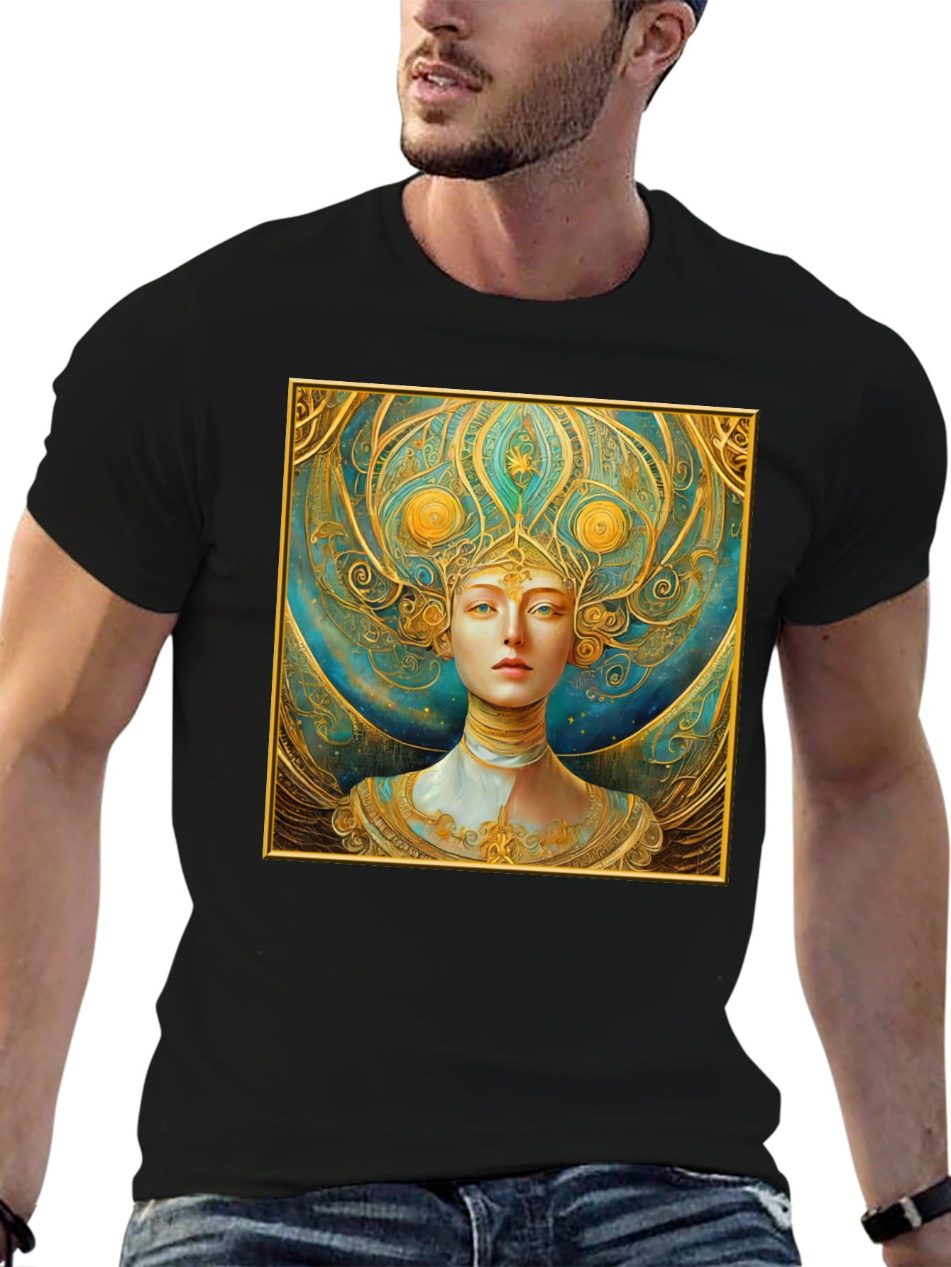 Art Nouveau Woman T-Shirt