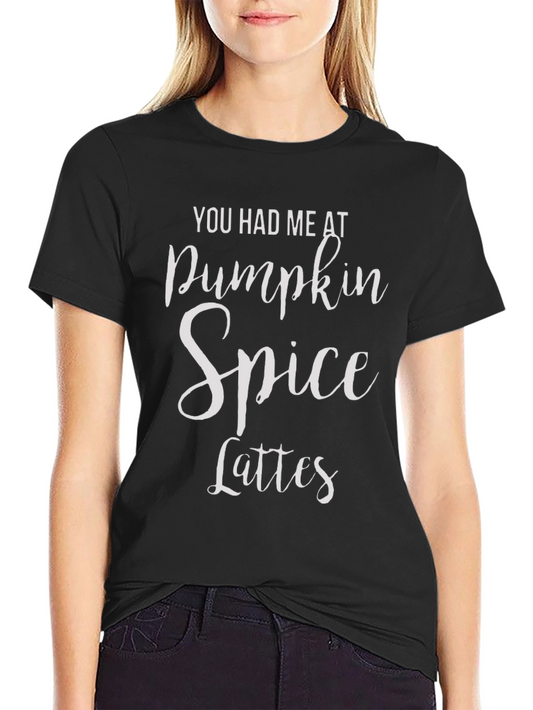Pumpkin Spice Lattes T-Shirt - Autumn Fashion
