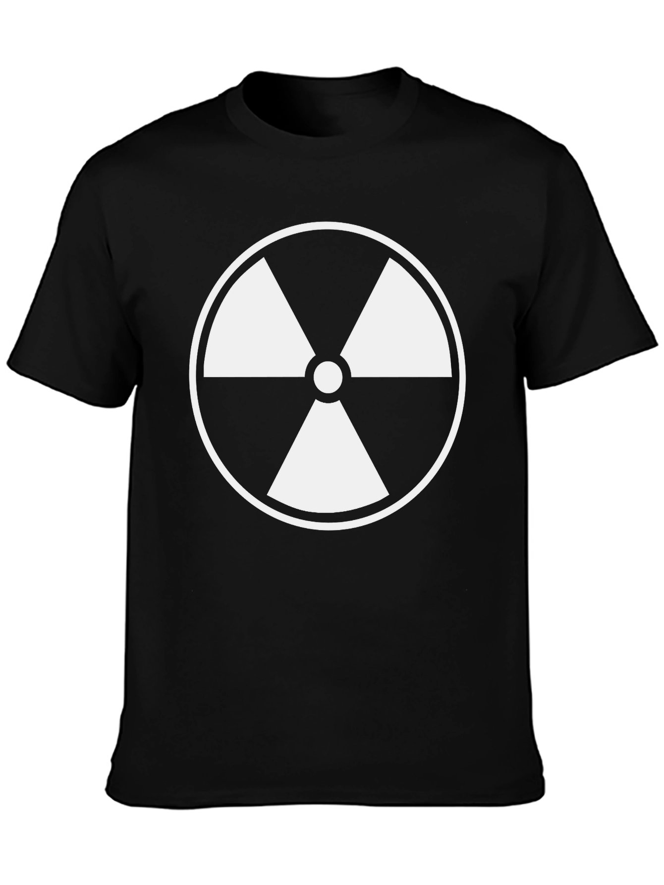 Radioactive Symbol T-Shirt - Black