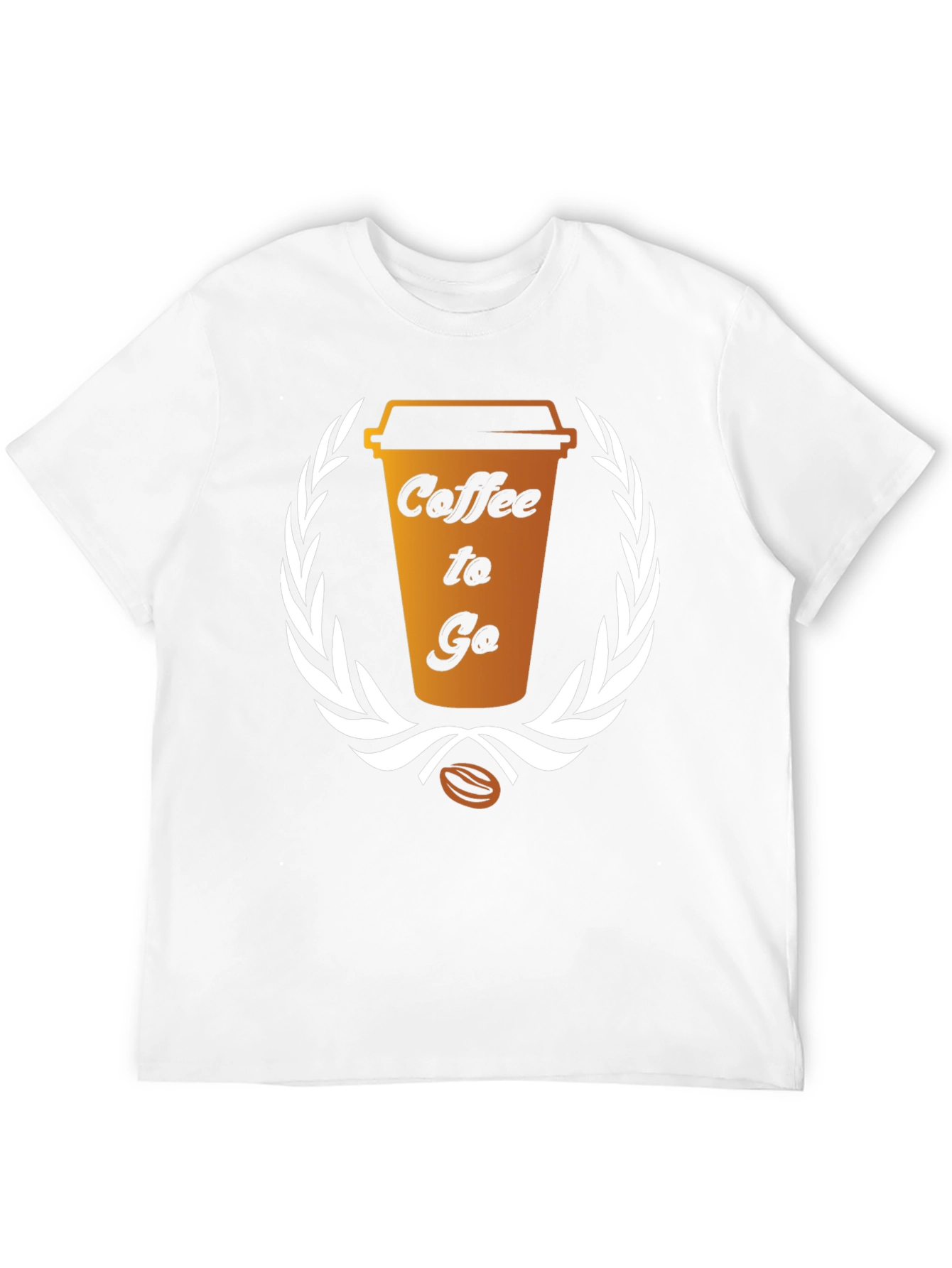Coffee To Go Graphic Tee - Black Unisex T-Shirt