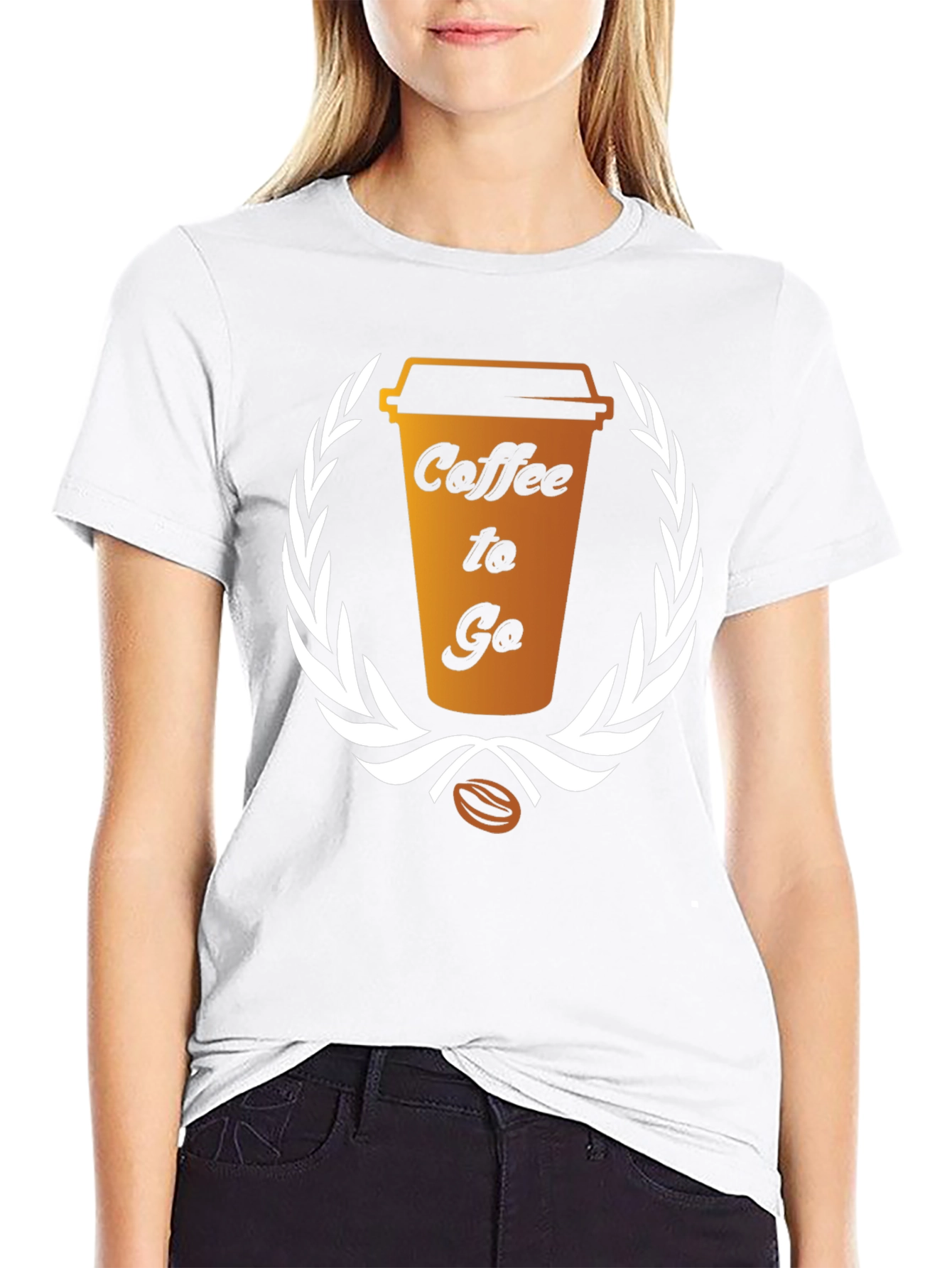 Coffee To Go Graphic Tee - Black Unisex T-Shirt