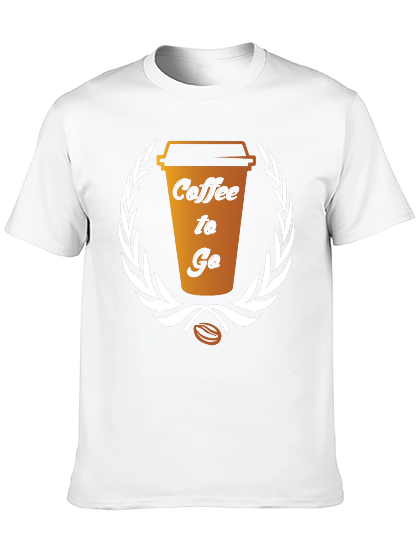 Coffee To Go Graphic Tee - Black Unisex T-Shirt