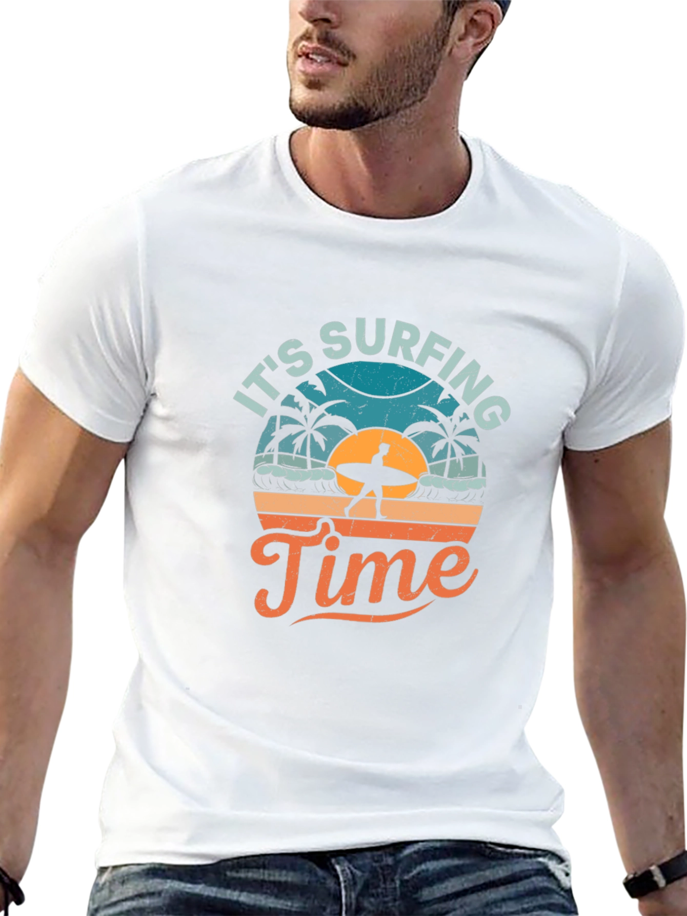 Its Surfing Time Graphic Tee