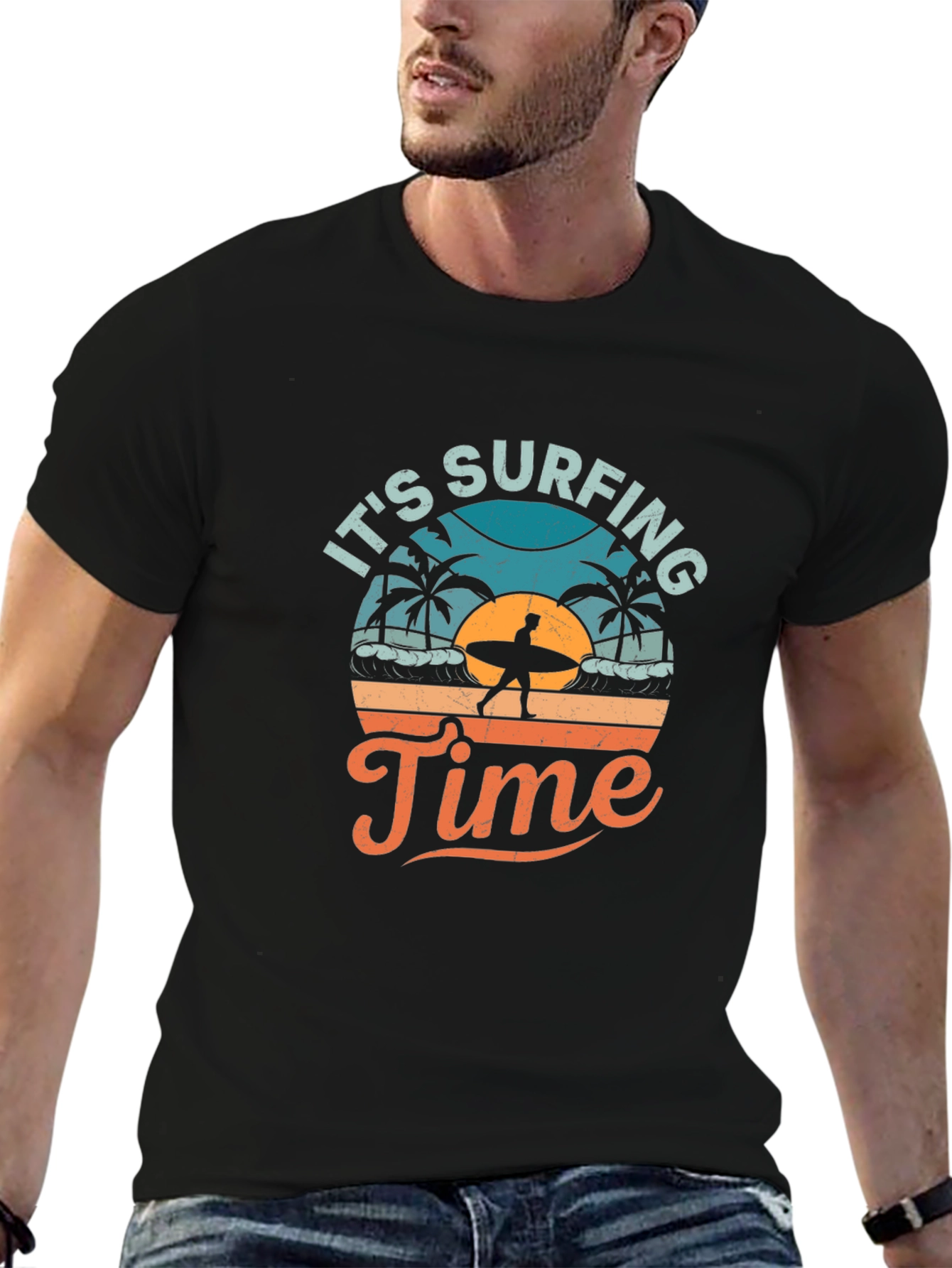 Its Surfing Time Graphic Tee