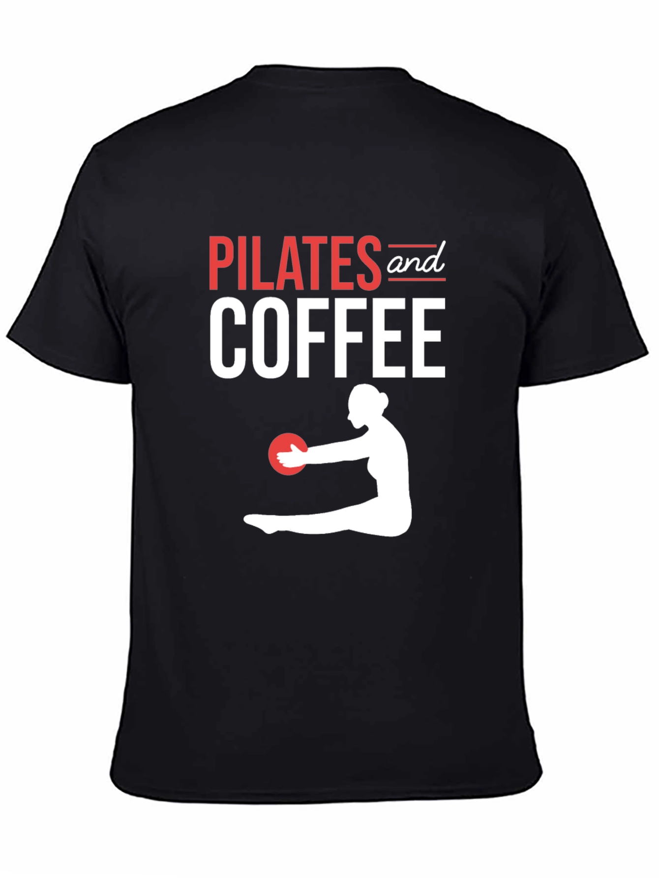 Pilates and Coffee Graphic T-Shirt
