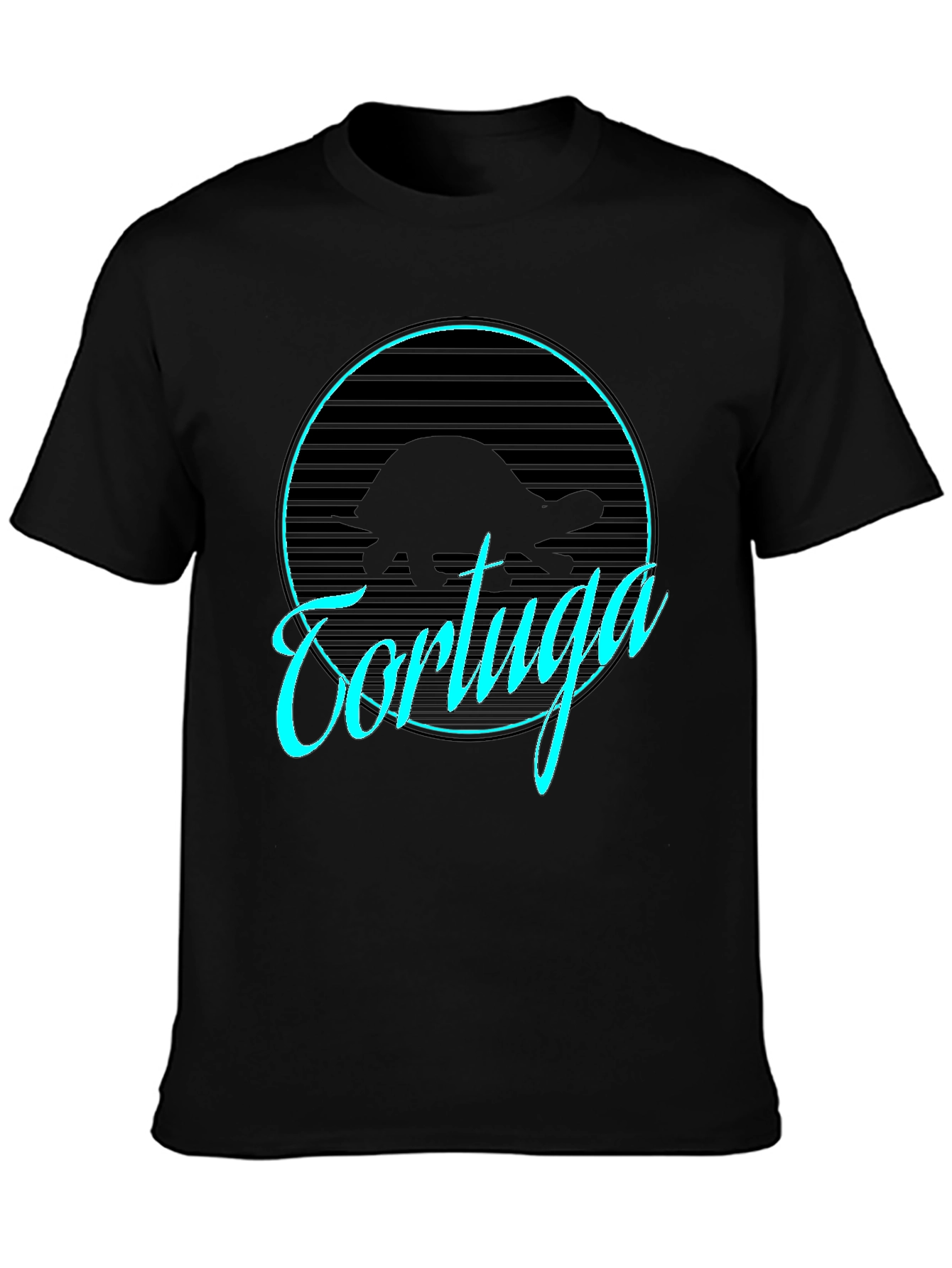 Tortuga Graphic Tee - Retro Turtle Design