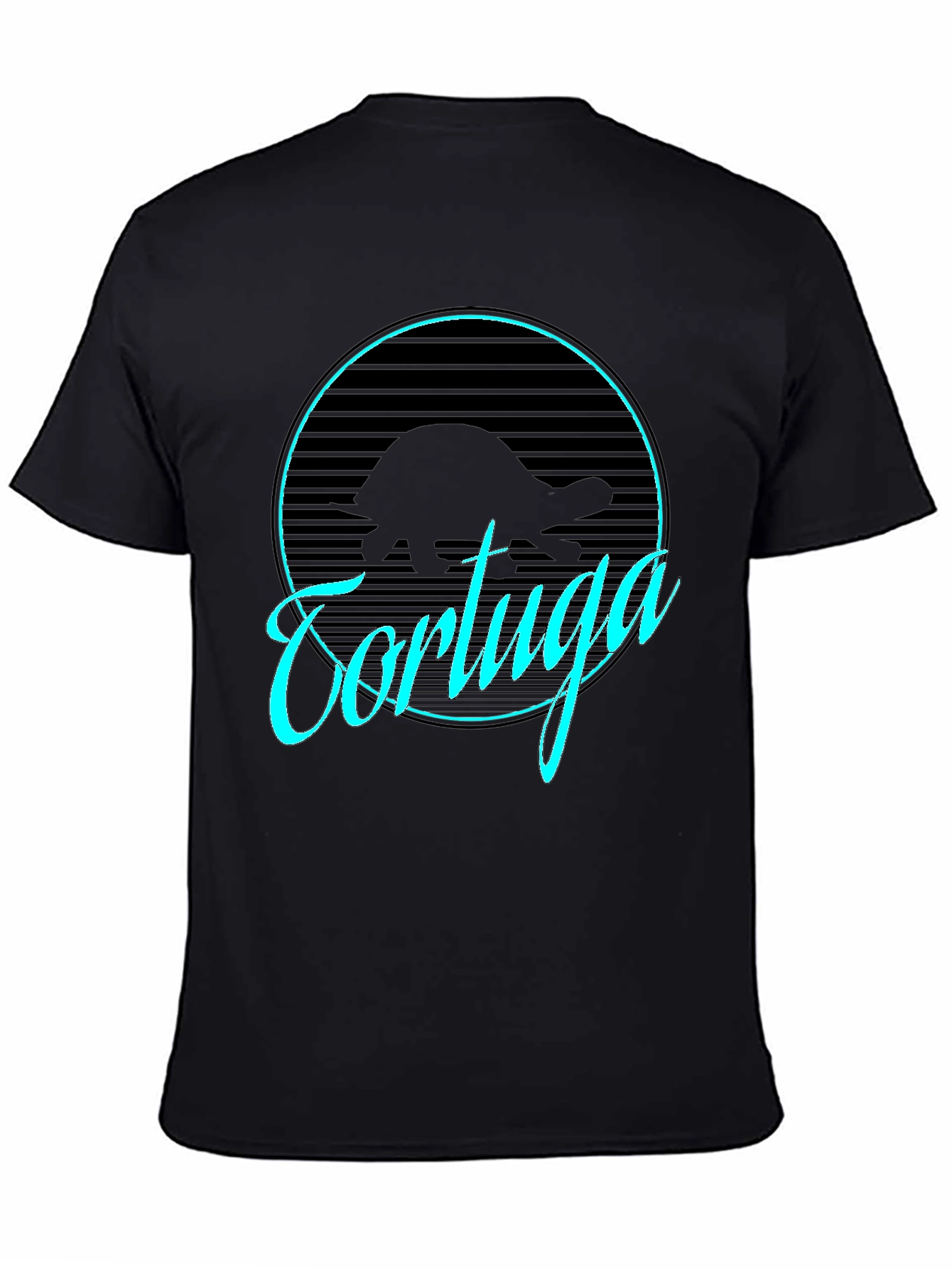 Tortuga Graphic Tee - Retro Turtle Design