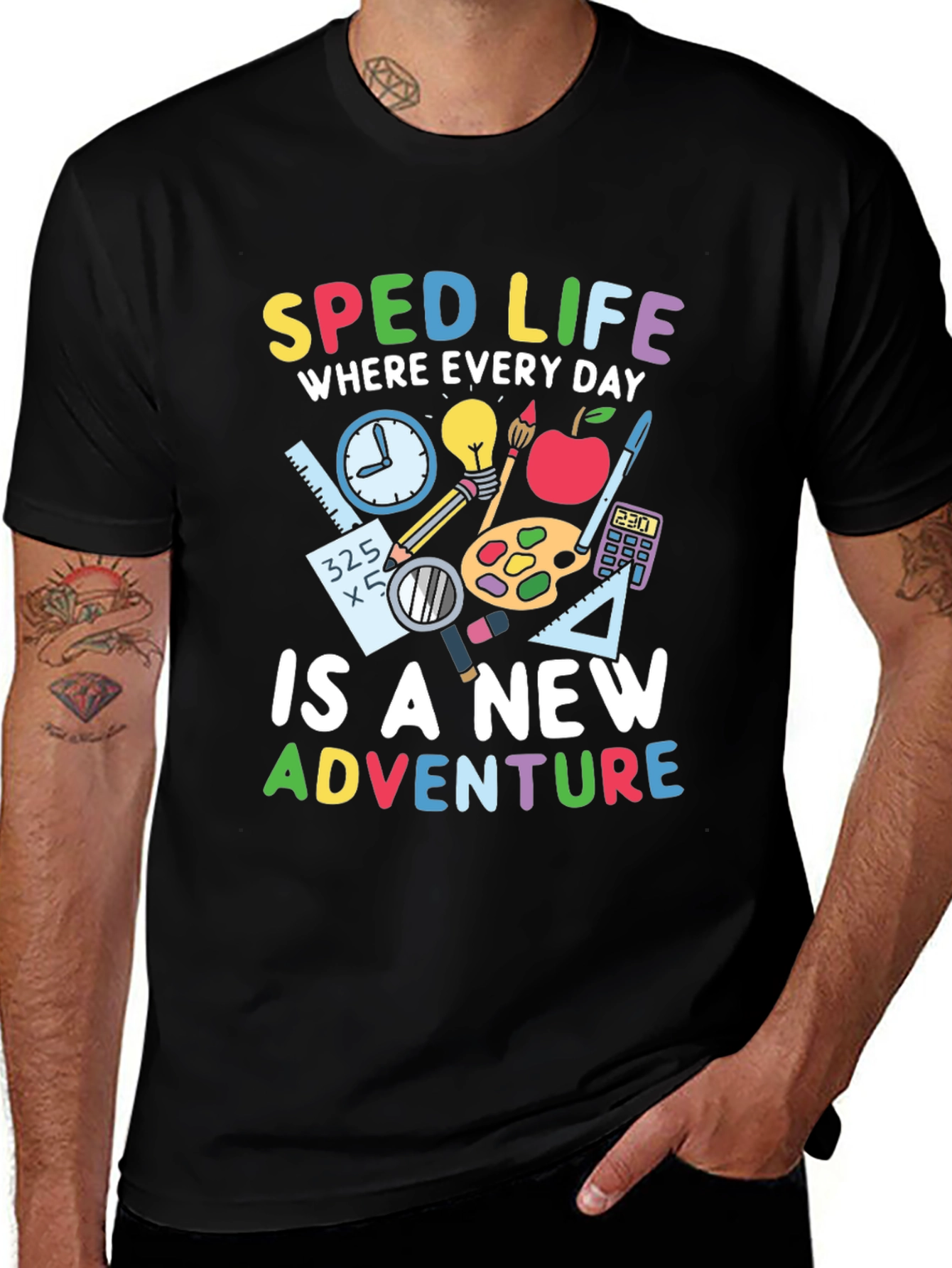 SPED Life Teacher T-Shirt - Special Education Adventure