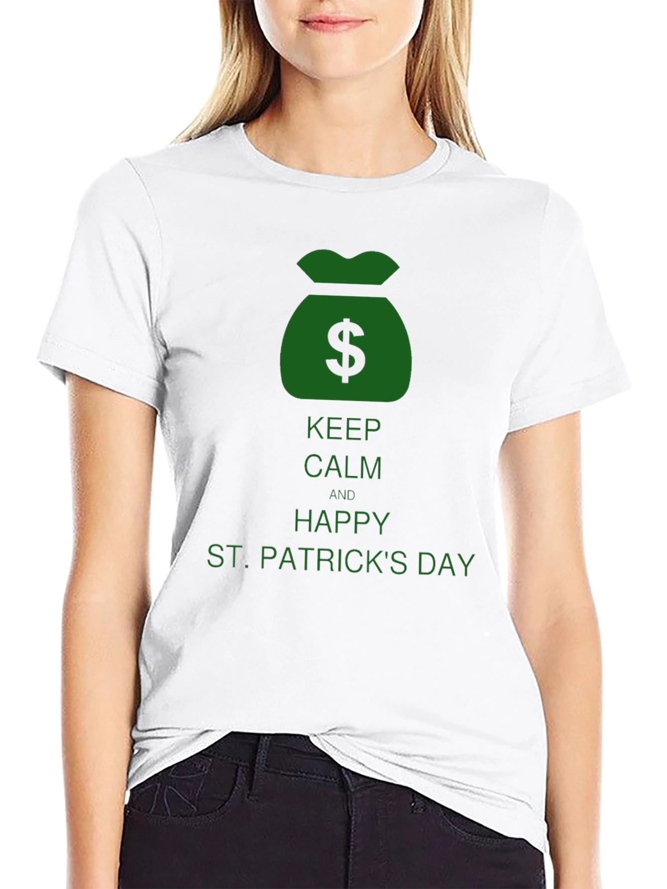 St. Patricks Day Black T-Shirt