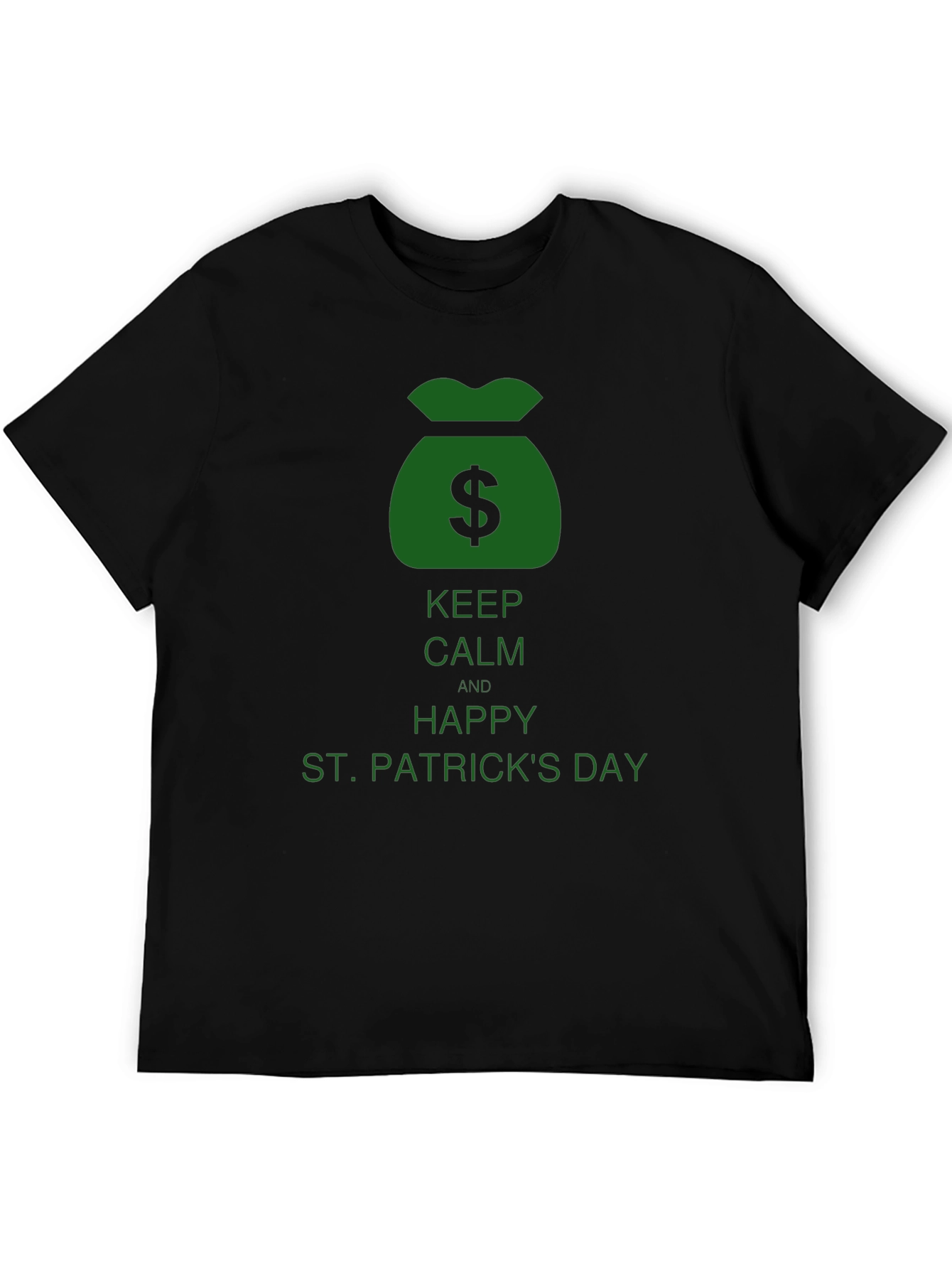 St. Patricks Day Black T-Shirt