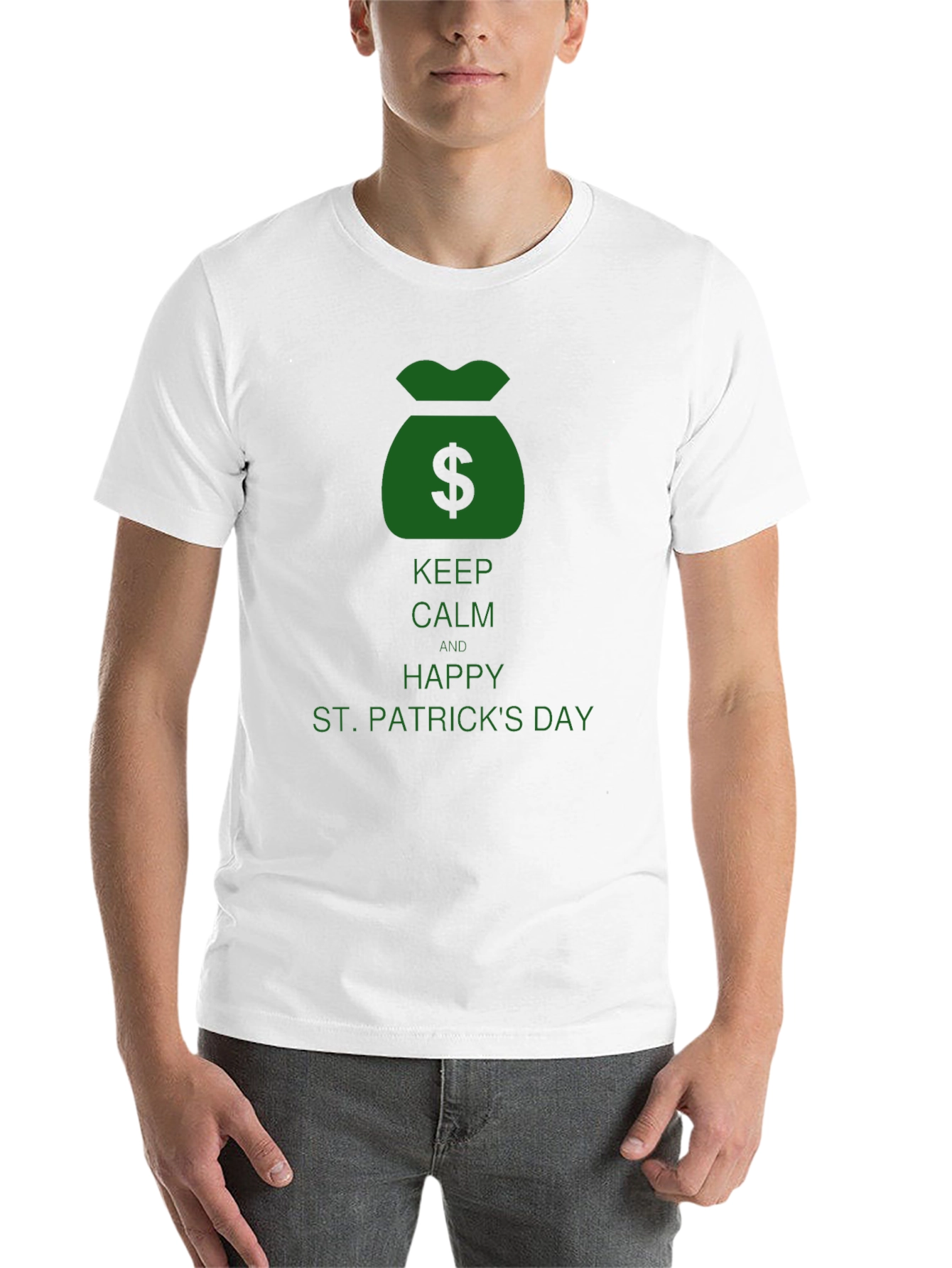 St. Patricks Day Black T-Shirt