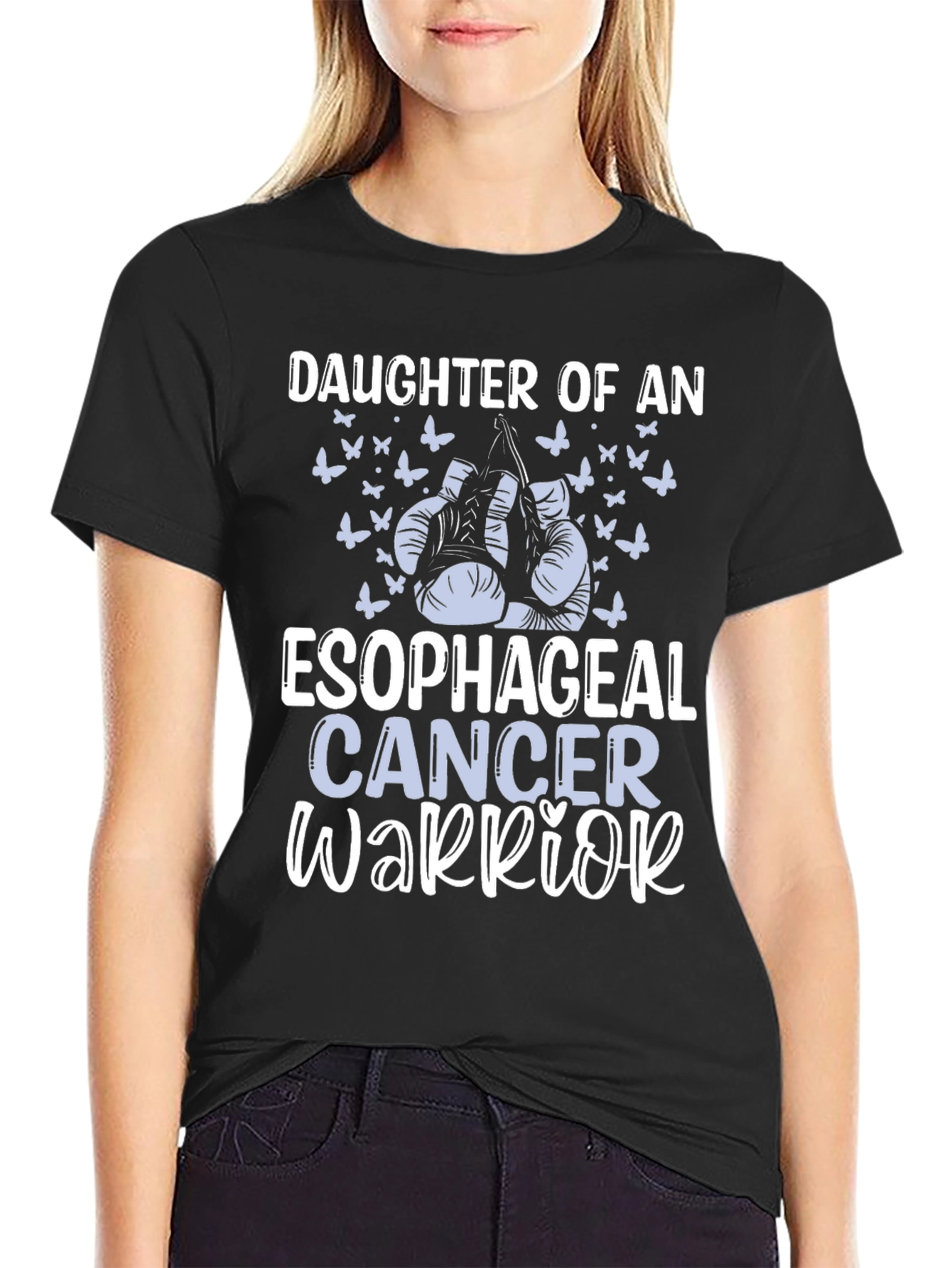 Esophageal Cancer Warrior Daughter T-Shirt