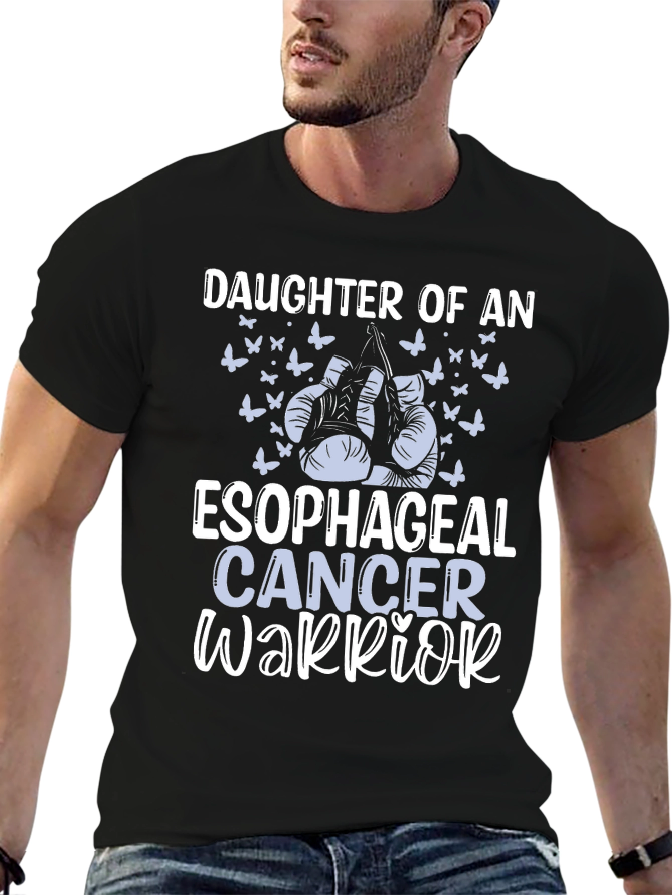Esophageal Cancer Warrior Daughter T-Shirt
