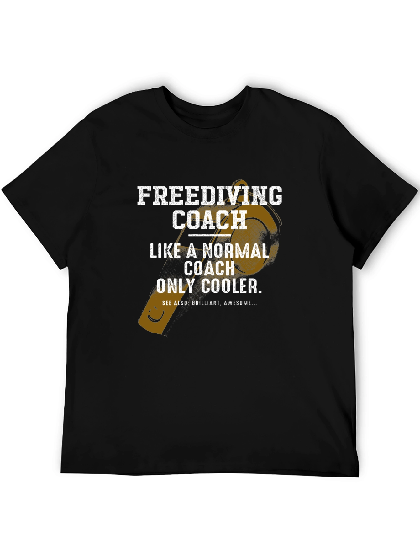 Freediving Coach T-Shirt - Cool Coach Tee