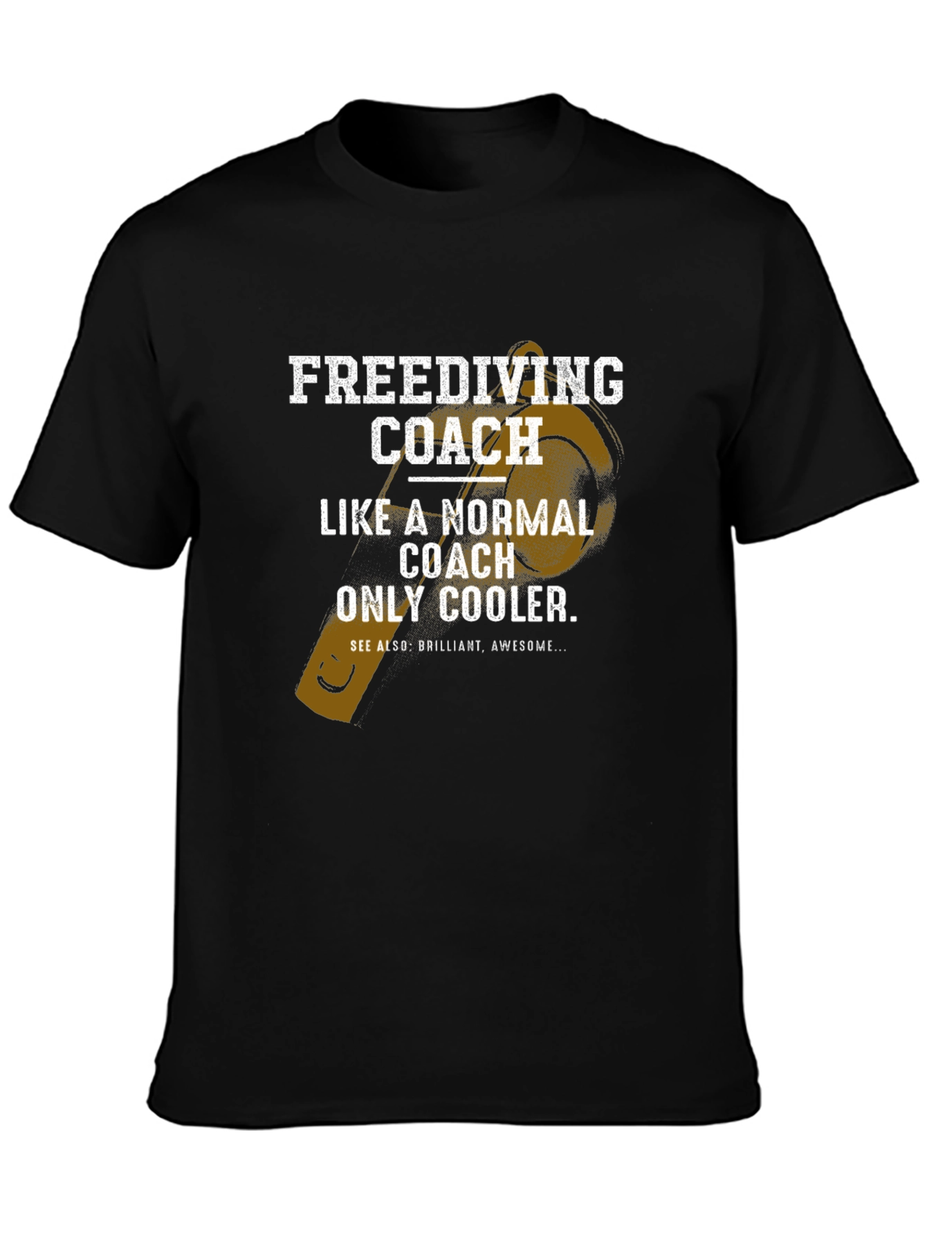 Freediving Coach T-Shirt - Cool Coach Tee