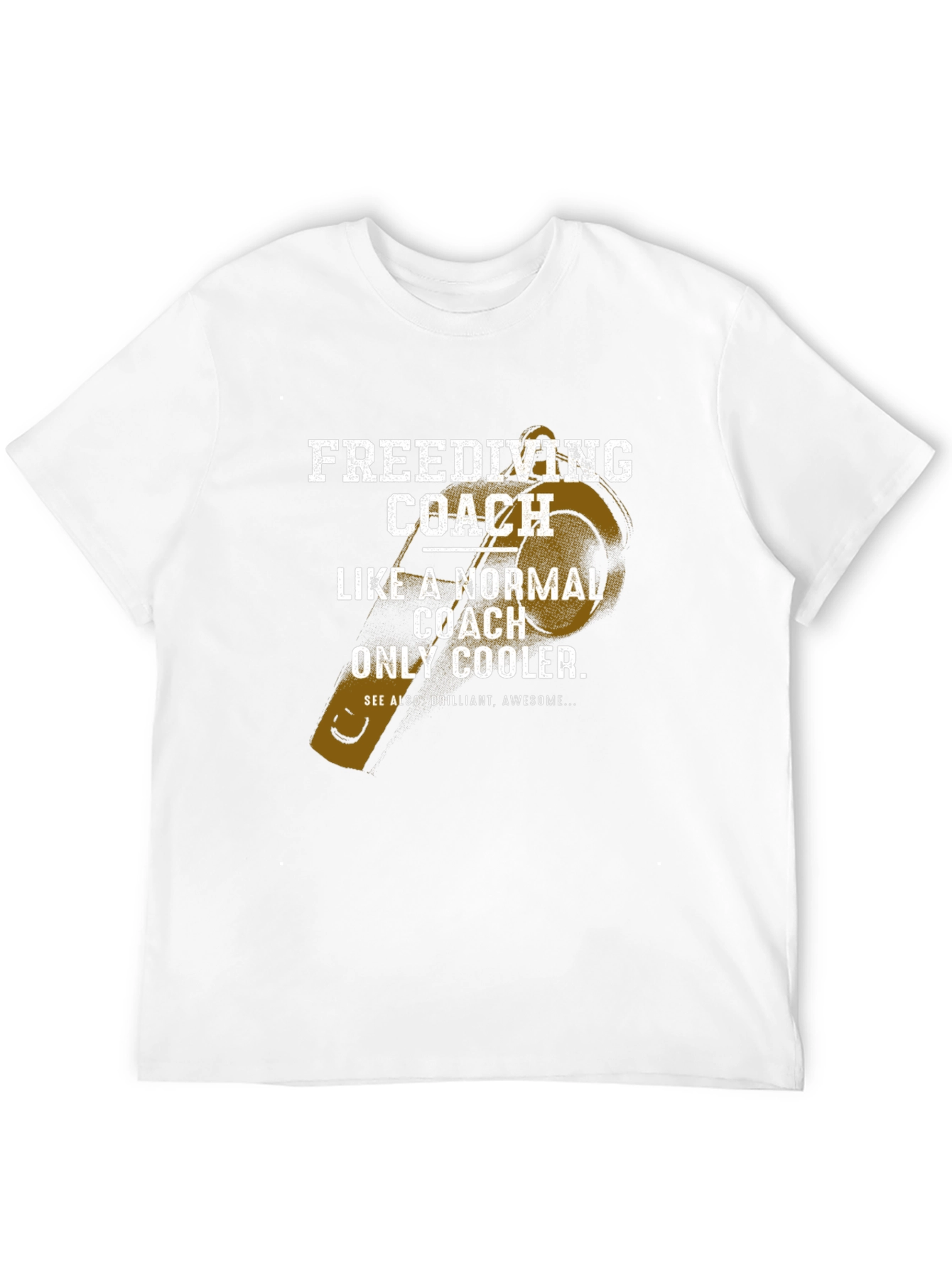 Freediving Coach T-Shirt - Cool Coach Tee