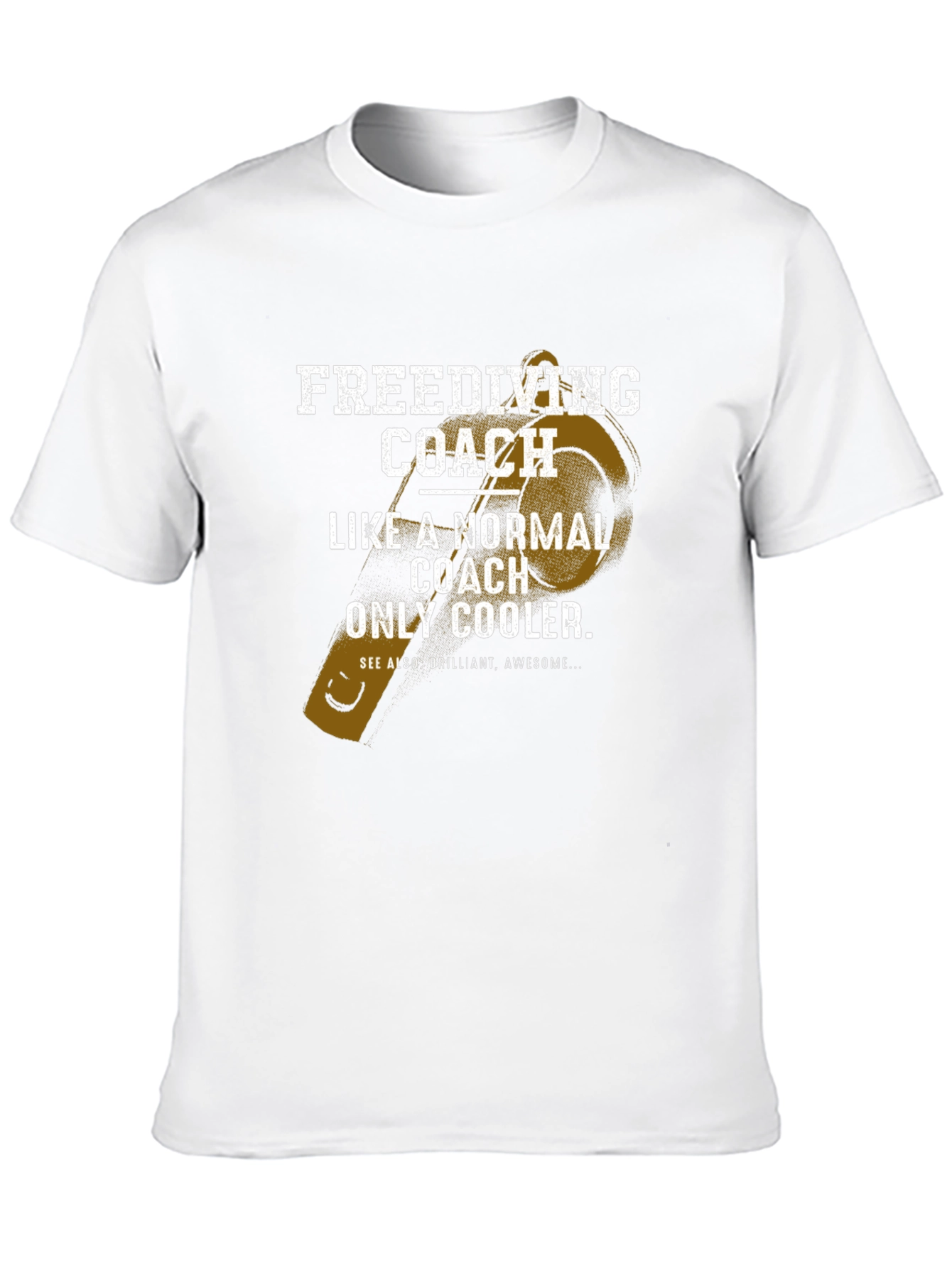 Freediving Coach T-Shirt - Cool Coach Tee