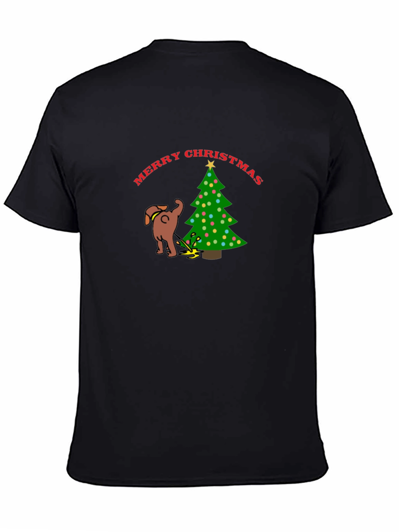 Merry Christmas Dog Humor T-Shirt