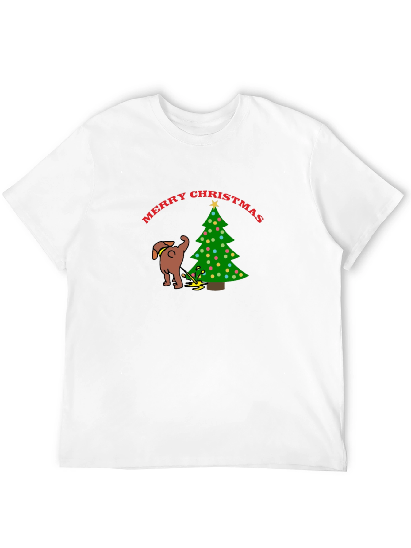 Merry Christmas Dog Humor T-Shirt