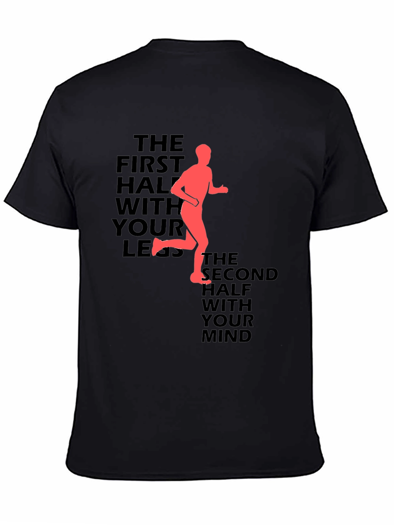 Runners Mindset Graphic Tee - Motivational Running Shirt