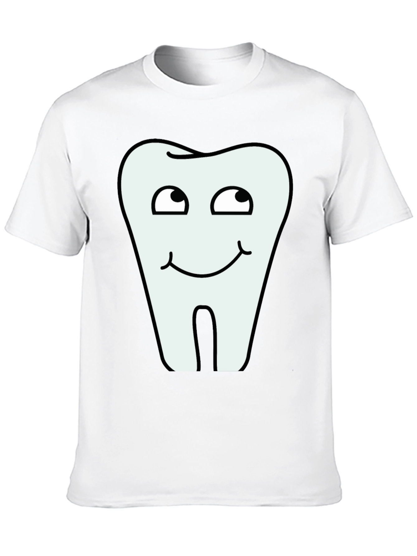 Funny Tooth Graphic T-Shirt - Novelty Dentist Tee