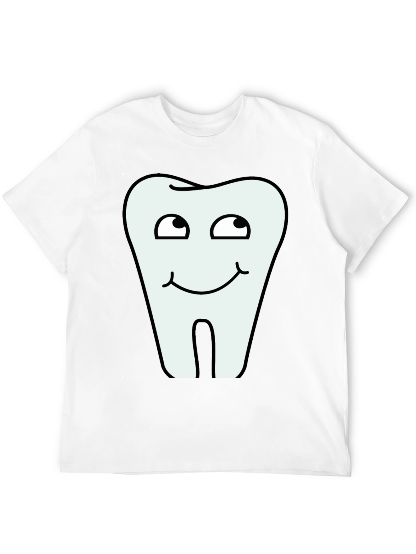 Funny Tooth Graphic T-Shirt - Novelty Dentist Tee