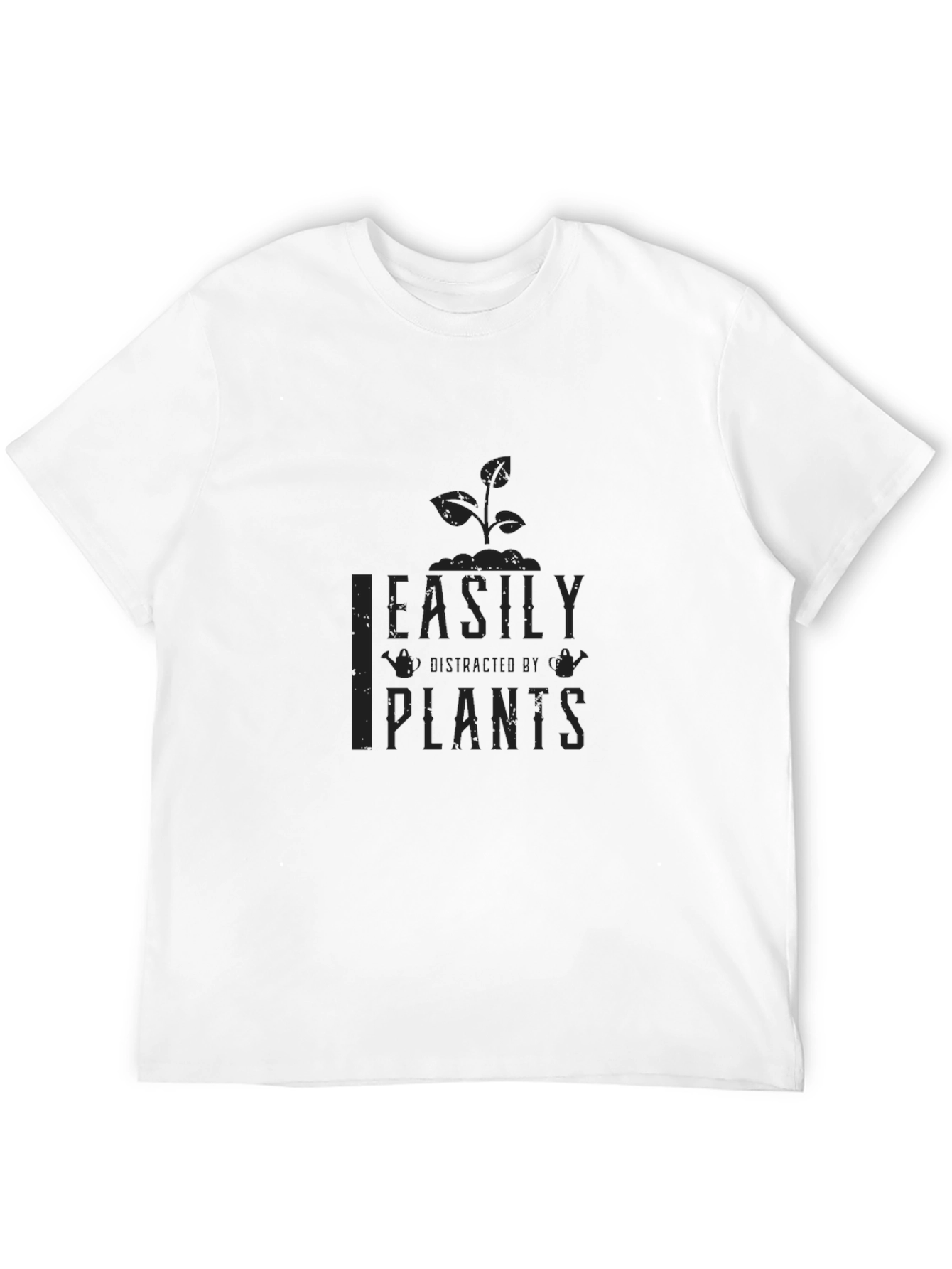 Easily Distracted By Plants Graphic T-Shirt