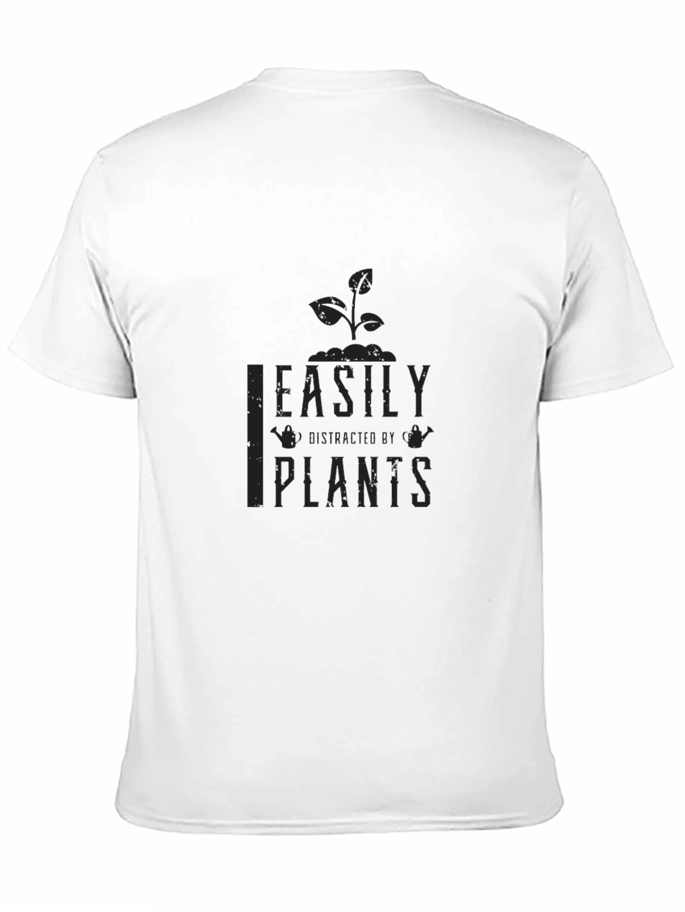 Easily Distracted By Plants Graphic T-Shirt