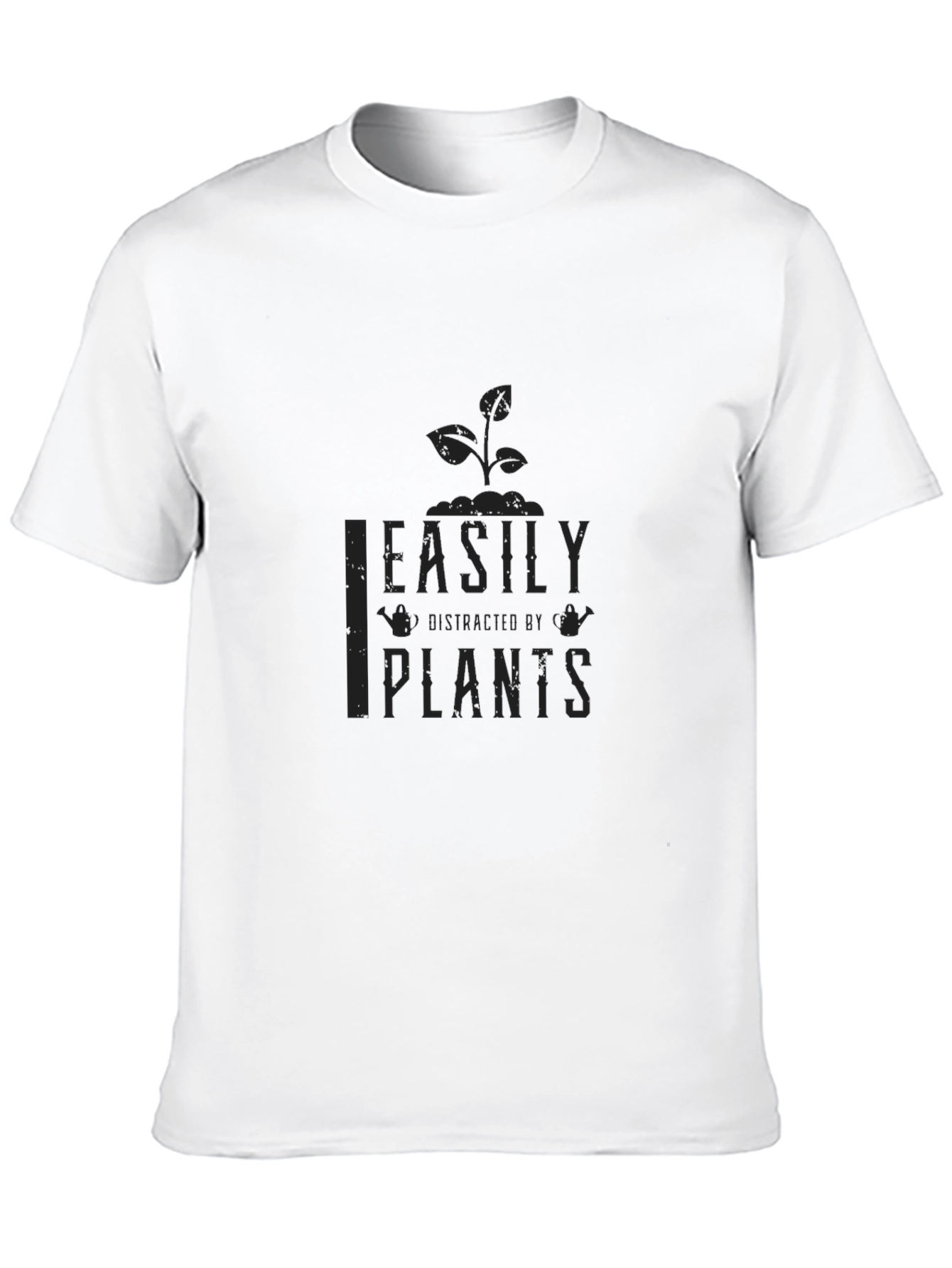 Easily Distracted By Plants Graphic T-Shirt