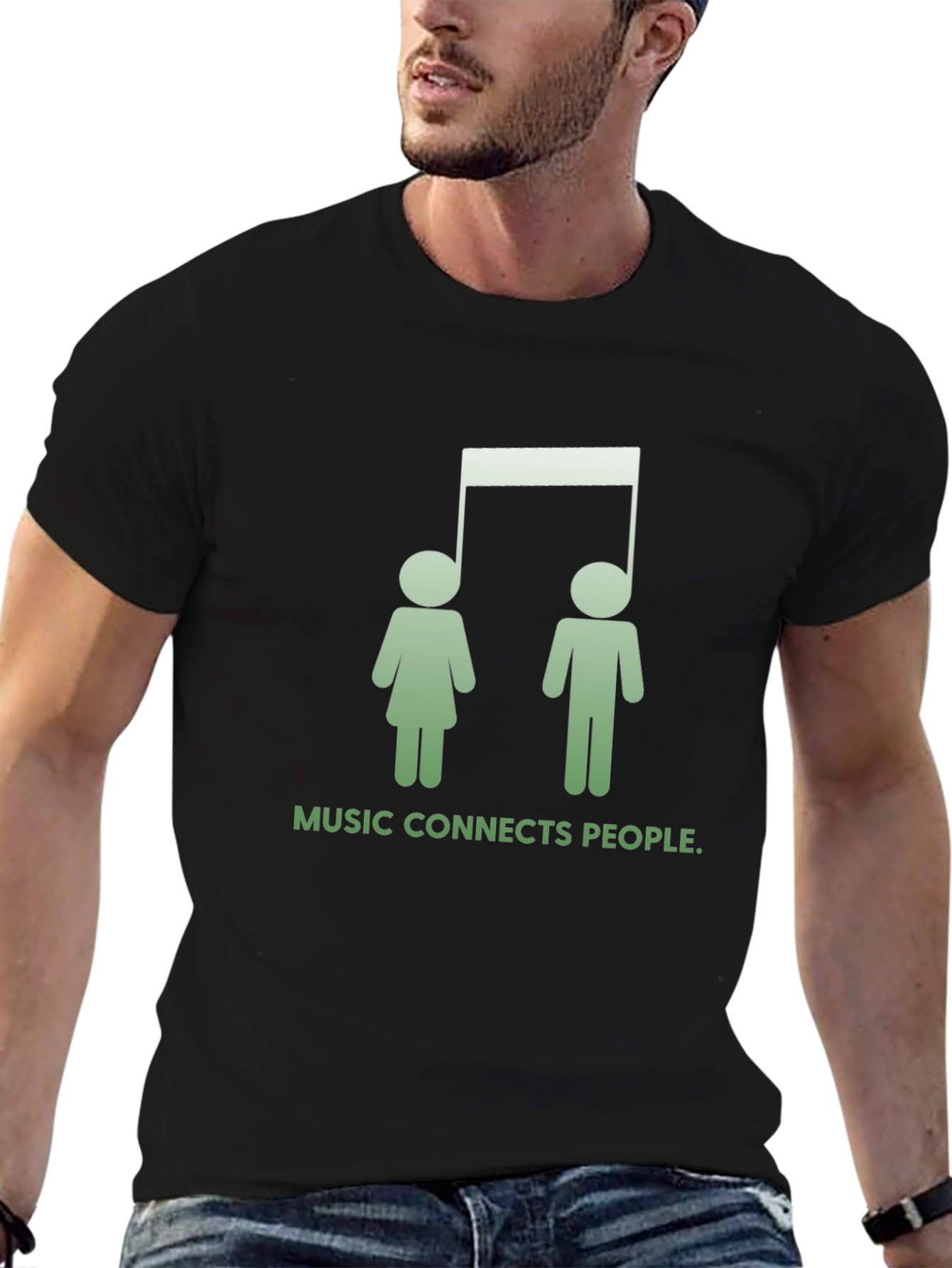 Music Connects People T-Shirt - Unisex Design