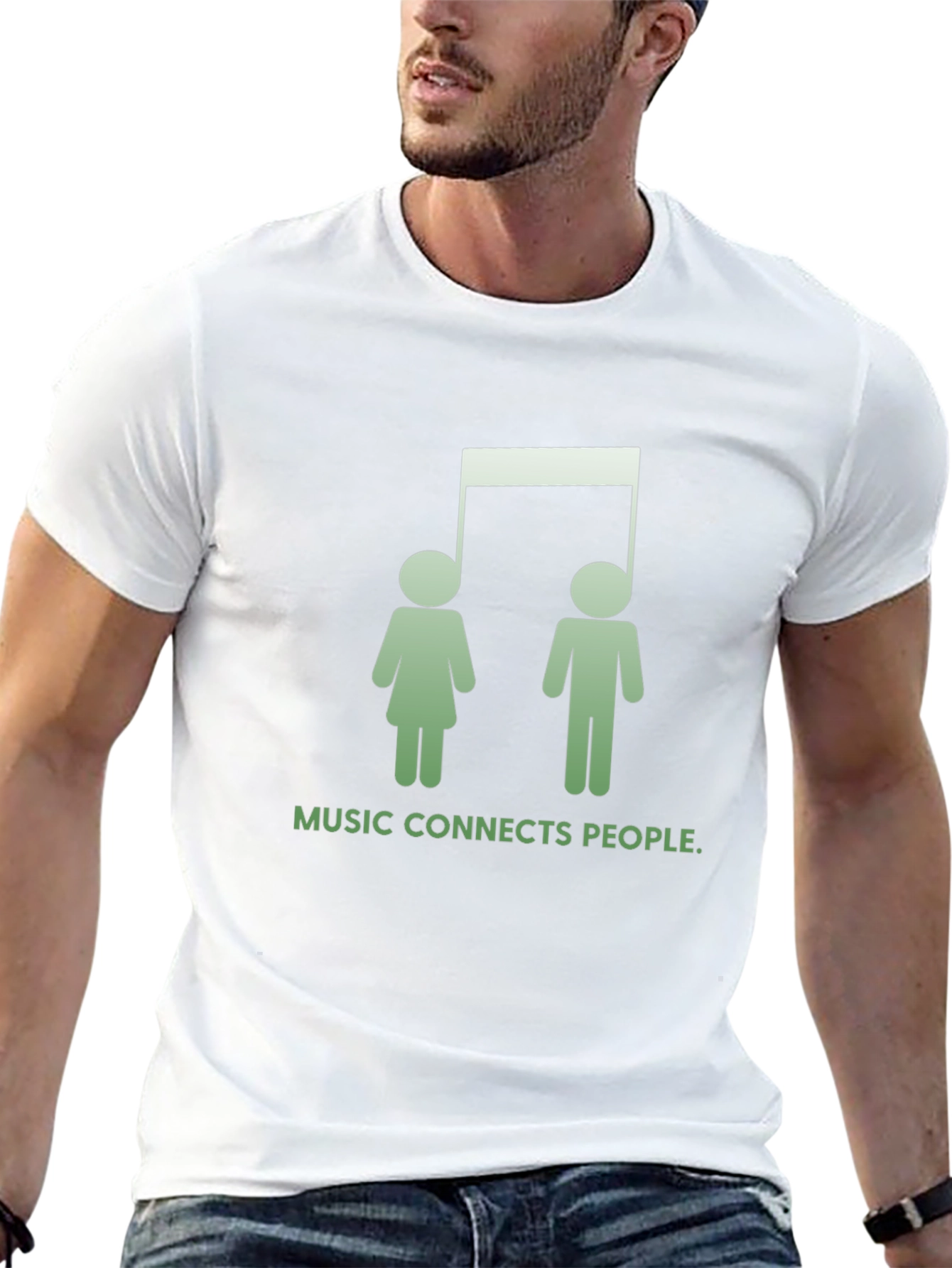 Music Connects People T-Shirt - Unisex Design