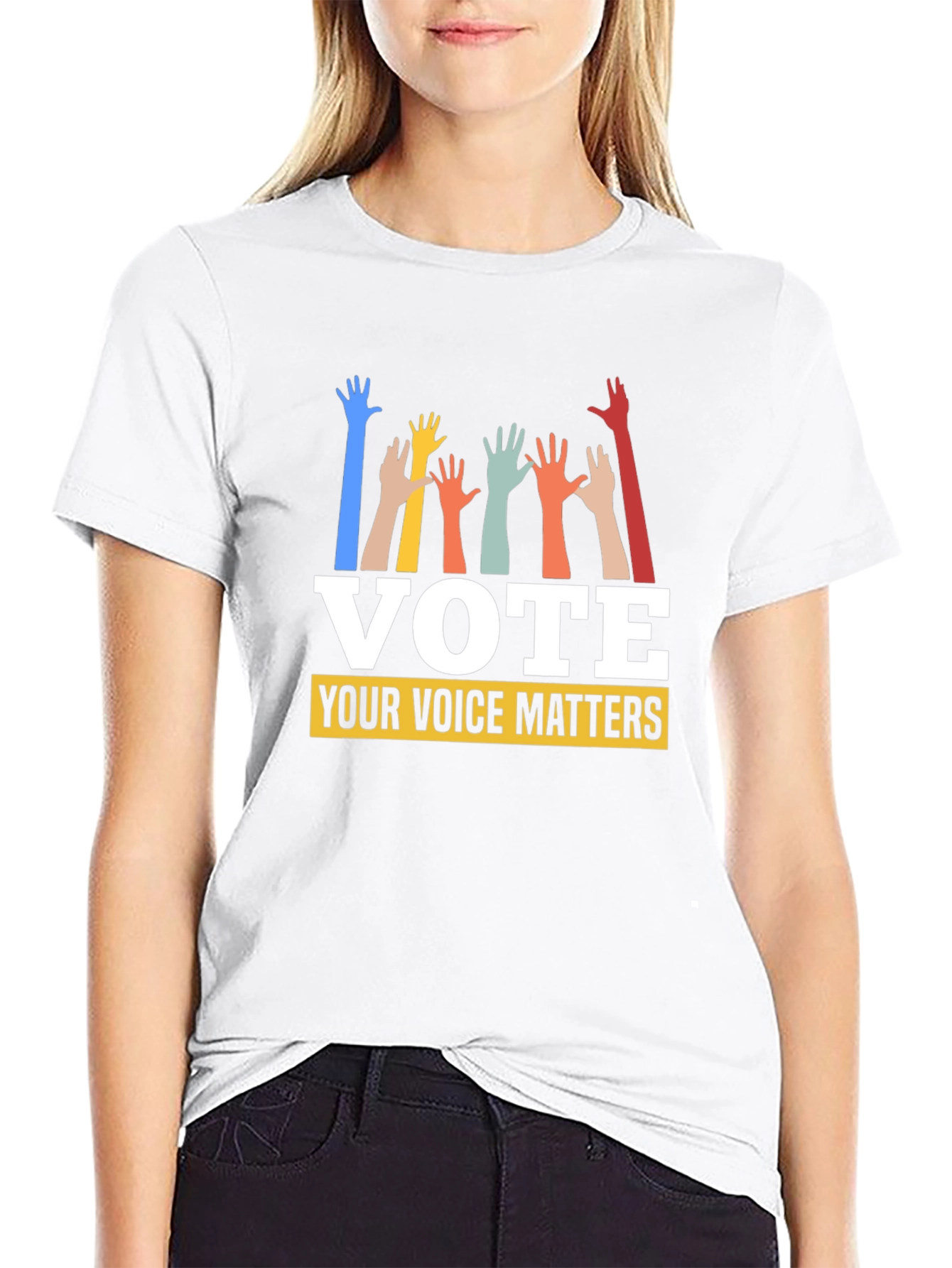 Vote Your Voice Matters Graphic Tee