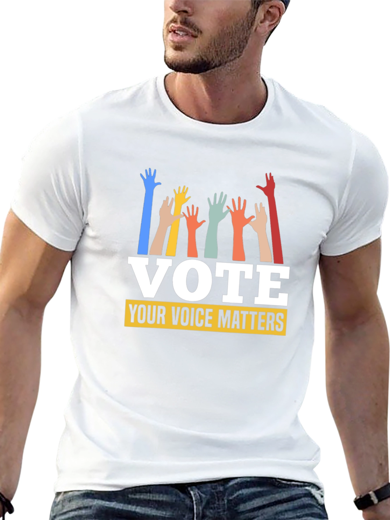 Vote Your Voice Matters Graphic Tee