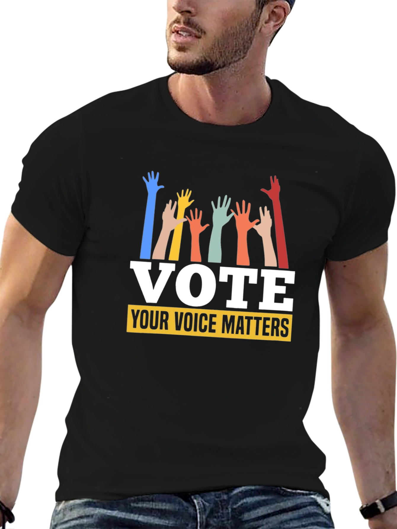 Vote Your Voice Matters Graphic Tee